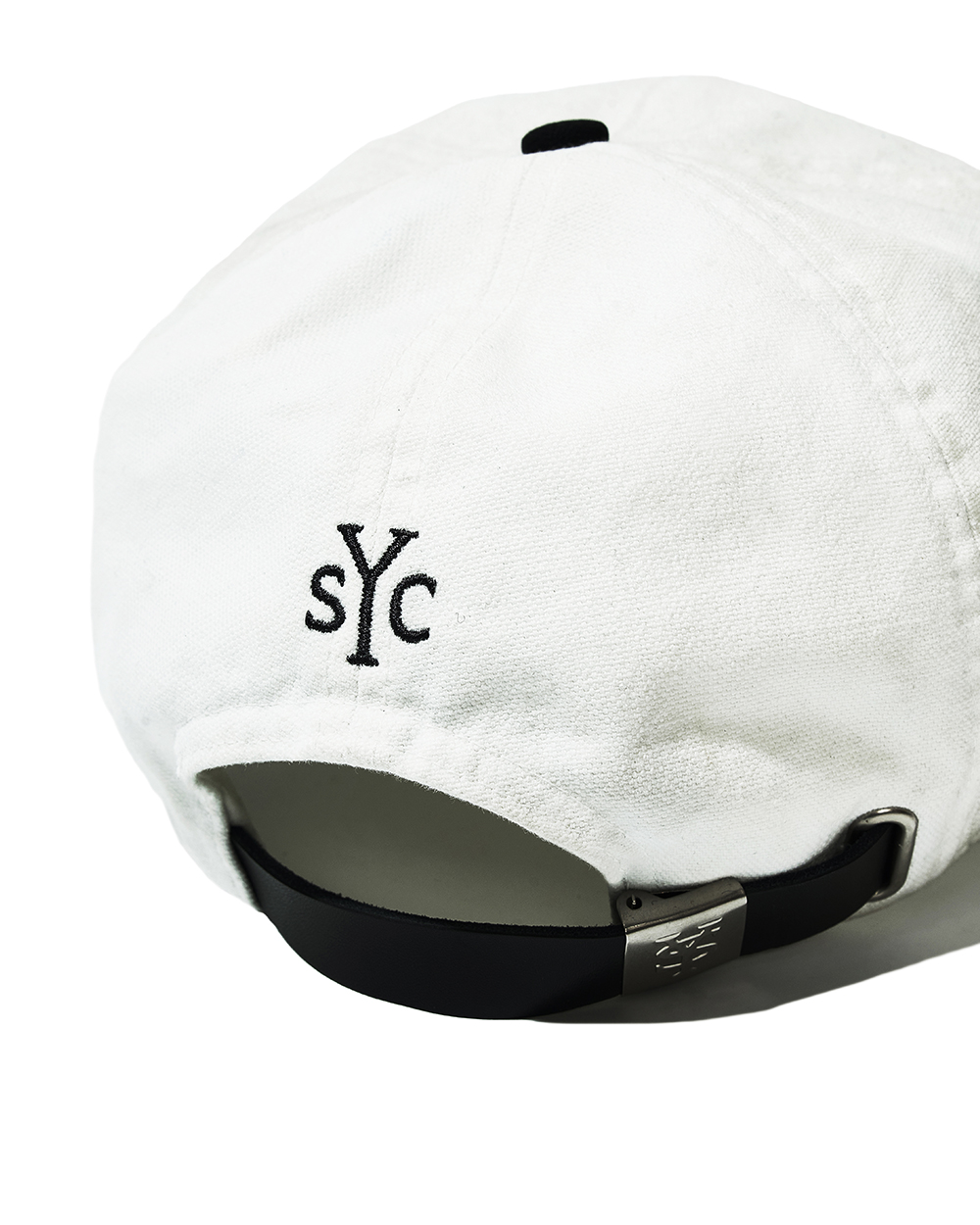 선데이세레머니 선데이 로고 5패널 코튼 캡 - 화이트(Sunday Ceremony Sunday Logo 5 Panel Cotton Cap - White) - 4
