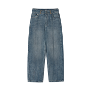 Sunday Ceremony Vintage Japanese Denim Jeans - Mid Blue