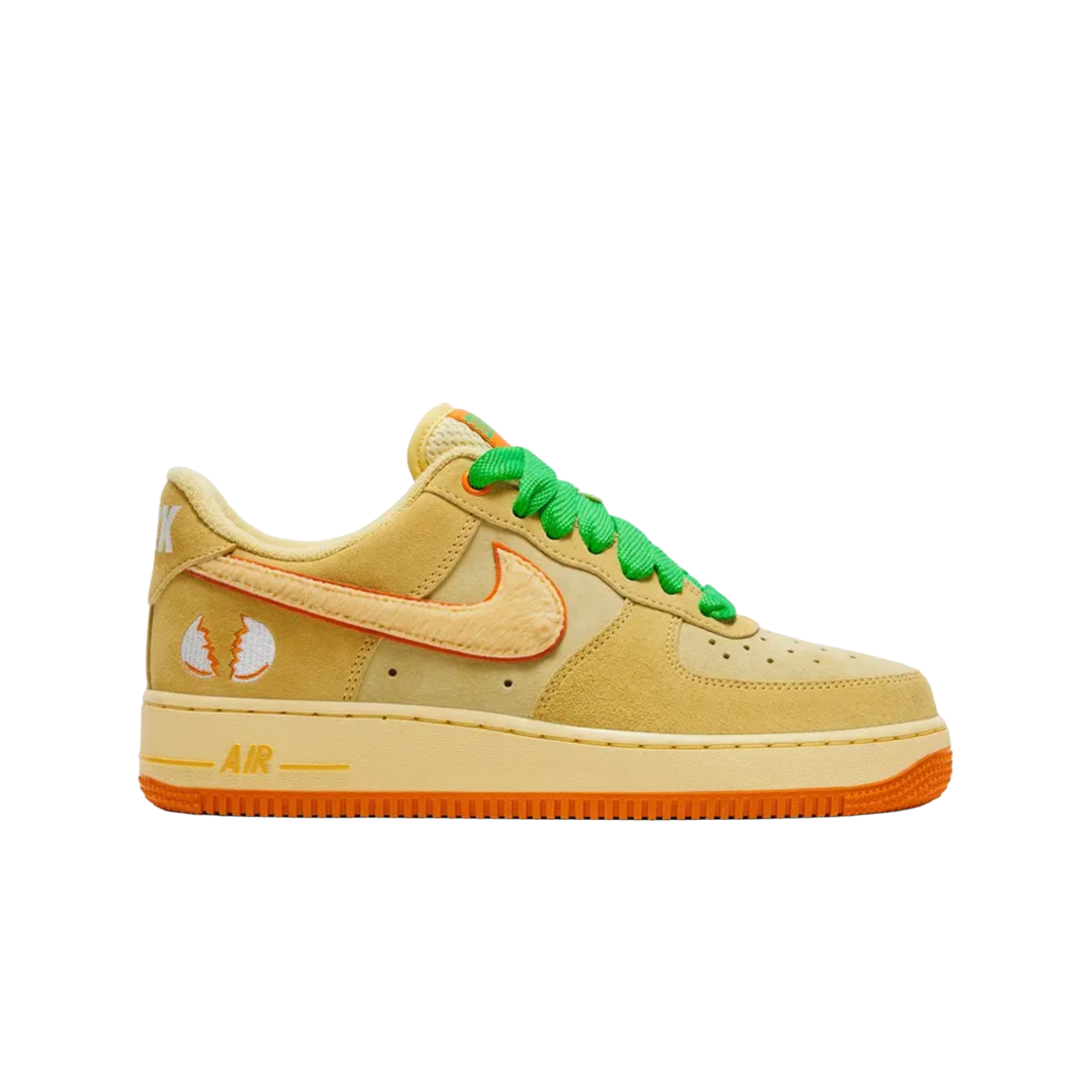 나이키 x DOAF x 그레이트풀 데드 유니버시티 오브 오리건 에어포스 1 '07 덕 에그 옐로우 토파즈 골드(Nike x DOAF x Grateful Dead University of Oregon Air Force 1 '07 Duck or Egg Yellow Topaz Gold)