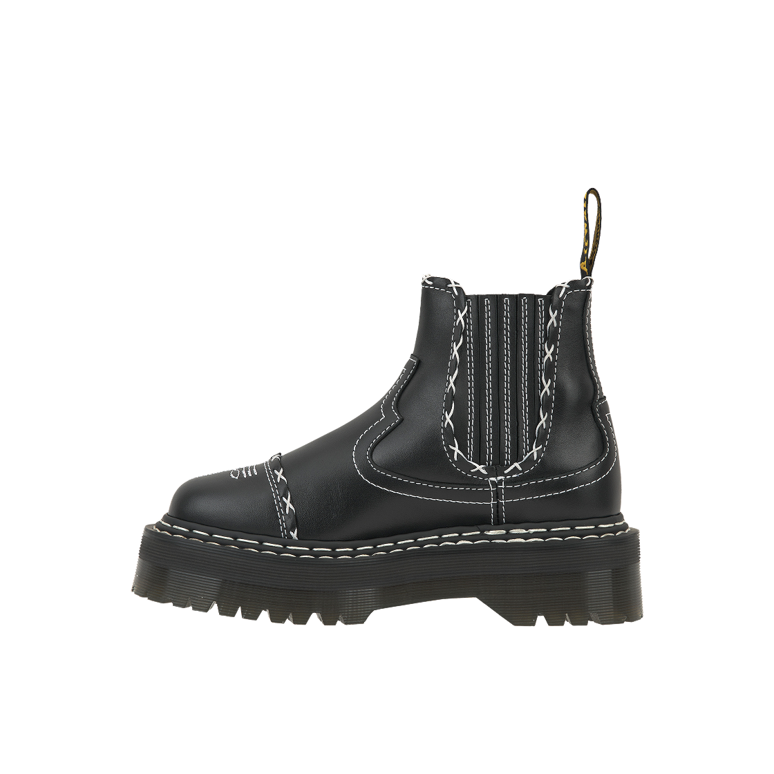 닥터마틴 2976 고딕 아메리카나 레더 플랫폼 첼시 부츠 블랙(Dr. Martens 2976 Gothic Americana Leather Platform Chelsea Boots Black) - 3