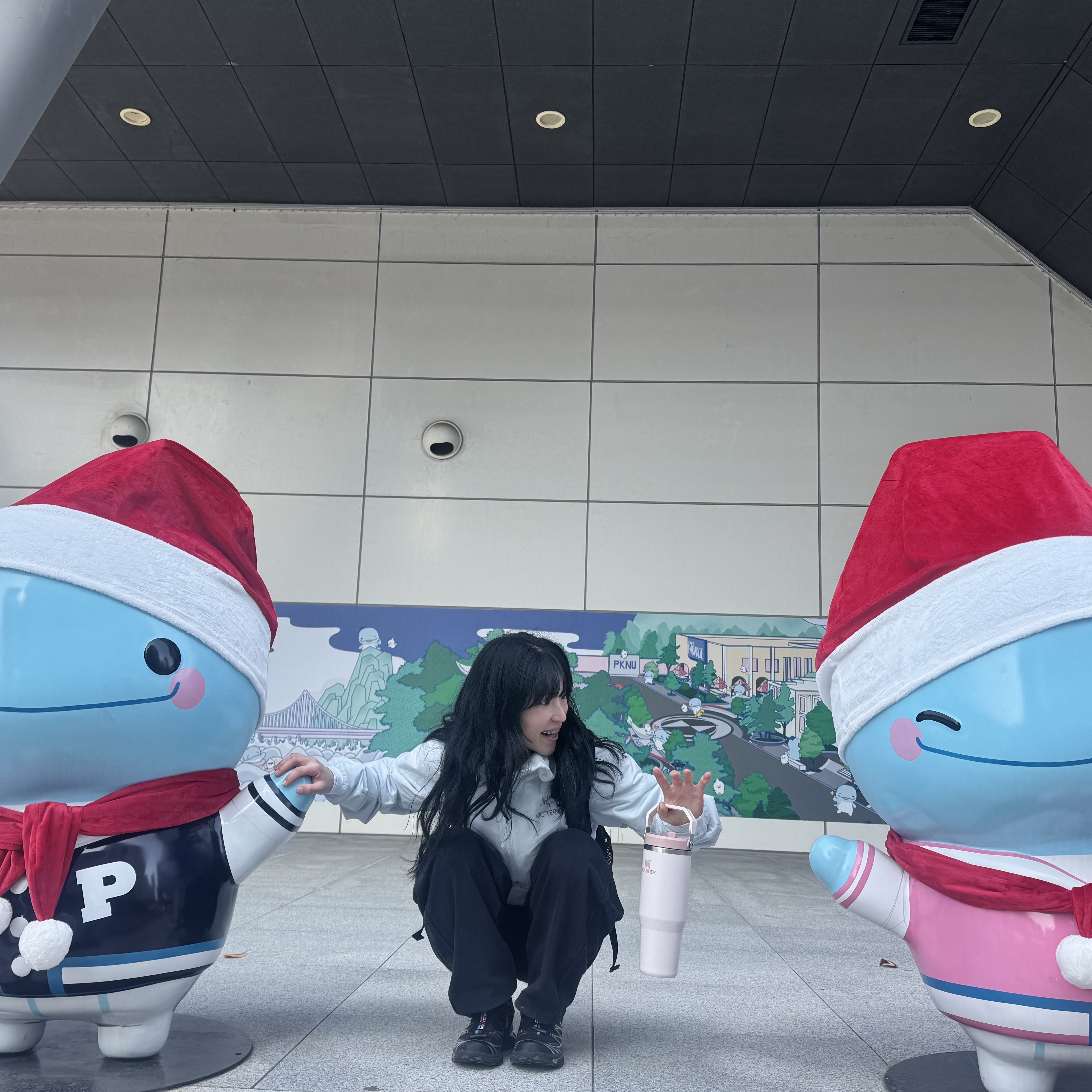 Arc'teryx Atom Hoody Daybreak, Salomon XT-6 GTX Black Silver 착용 스타일 - 1