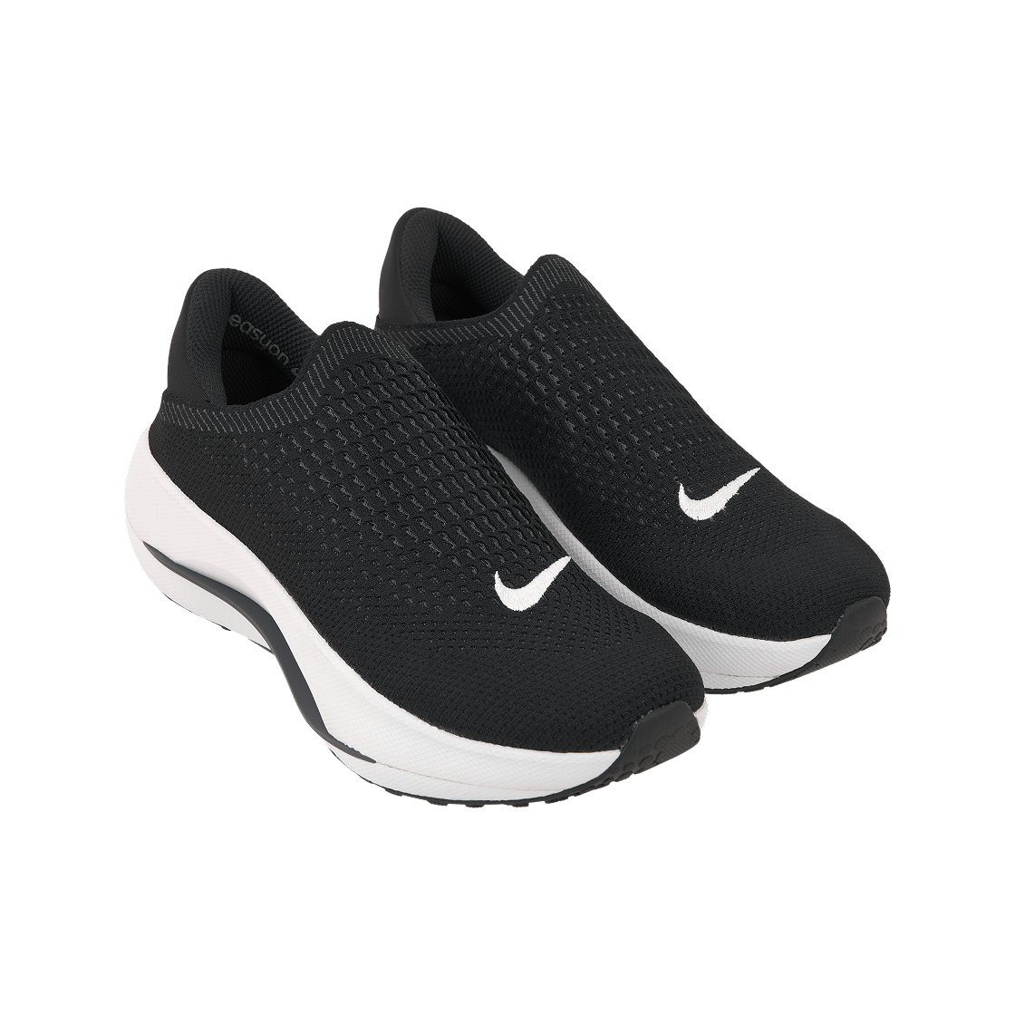 (W) 나이키 레이나 이지 온 블랙 다크 그레이((W) Nike Reina Easy On Black Dark Grey) - 4