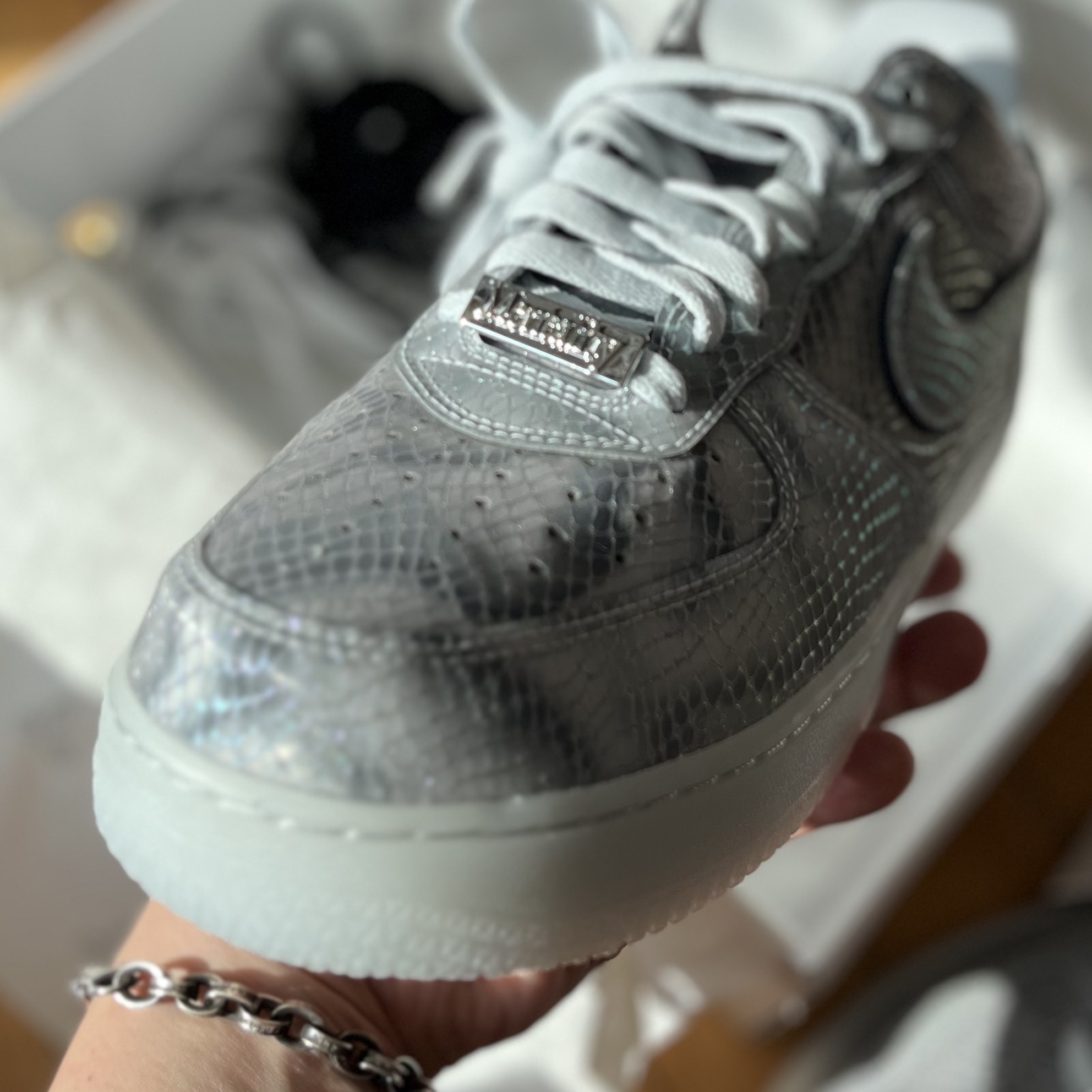 Nike x Kobe Bryant Air Force 1 Low Lenticular 착용 스타일 - 3