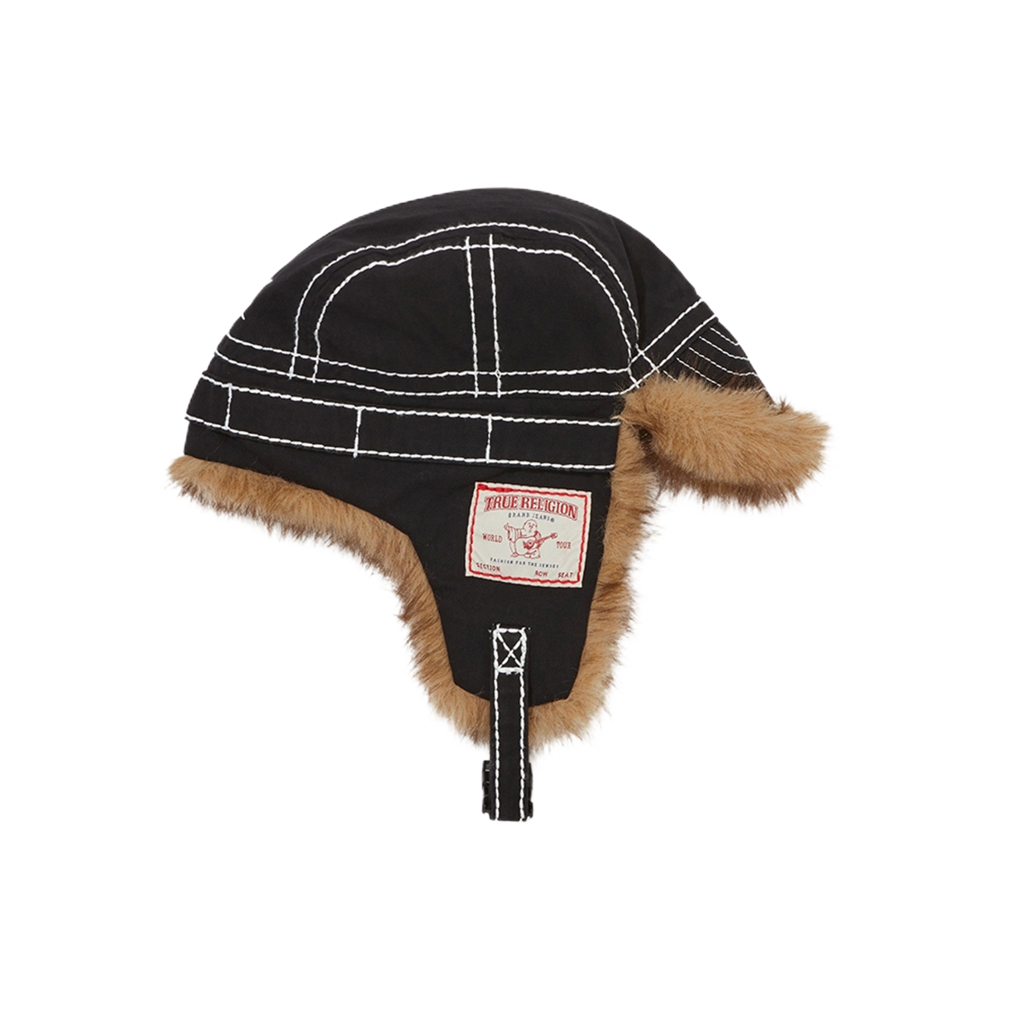 트루릴리젼 트루 퍼 캡_블랙(True Religion True Fur Cap_Black)