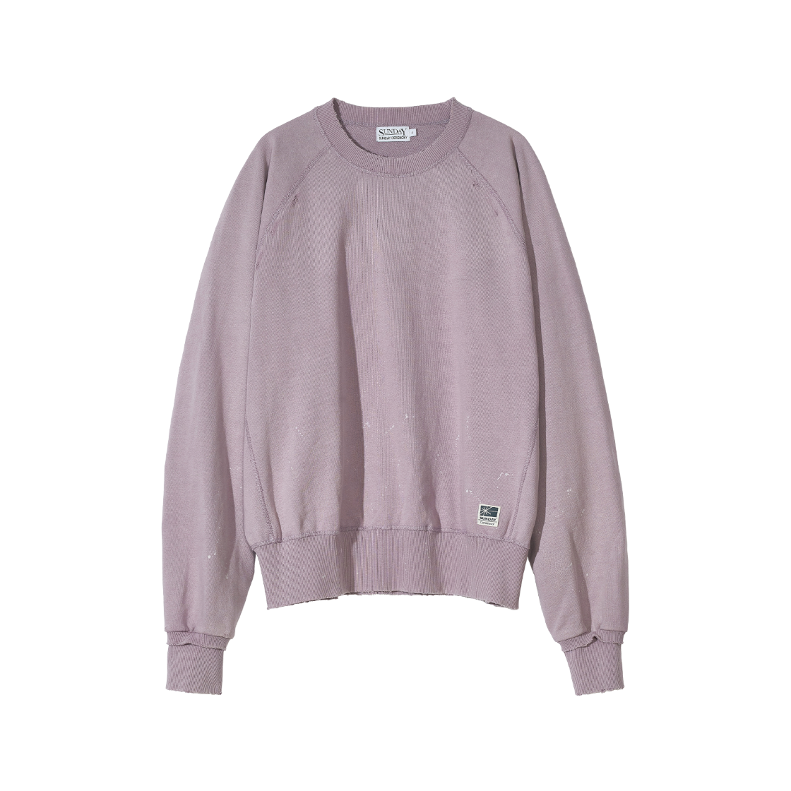 선데이세레머니 페이드 스웻셔츠 - 라벤더(Sunday Ceremony Fade Sweat Shirt - Lavender)