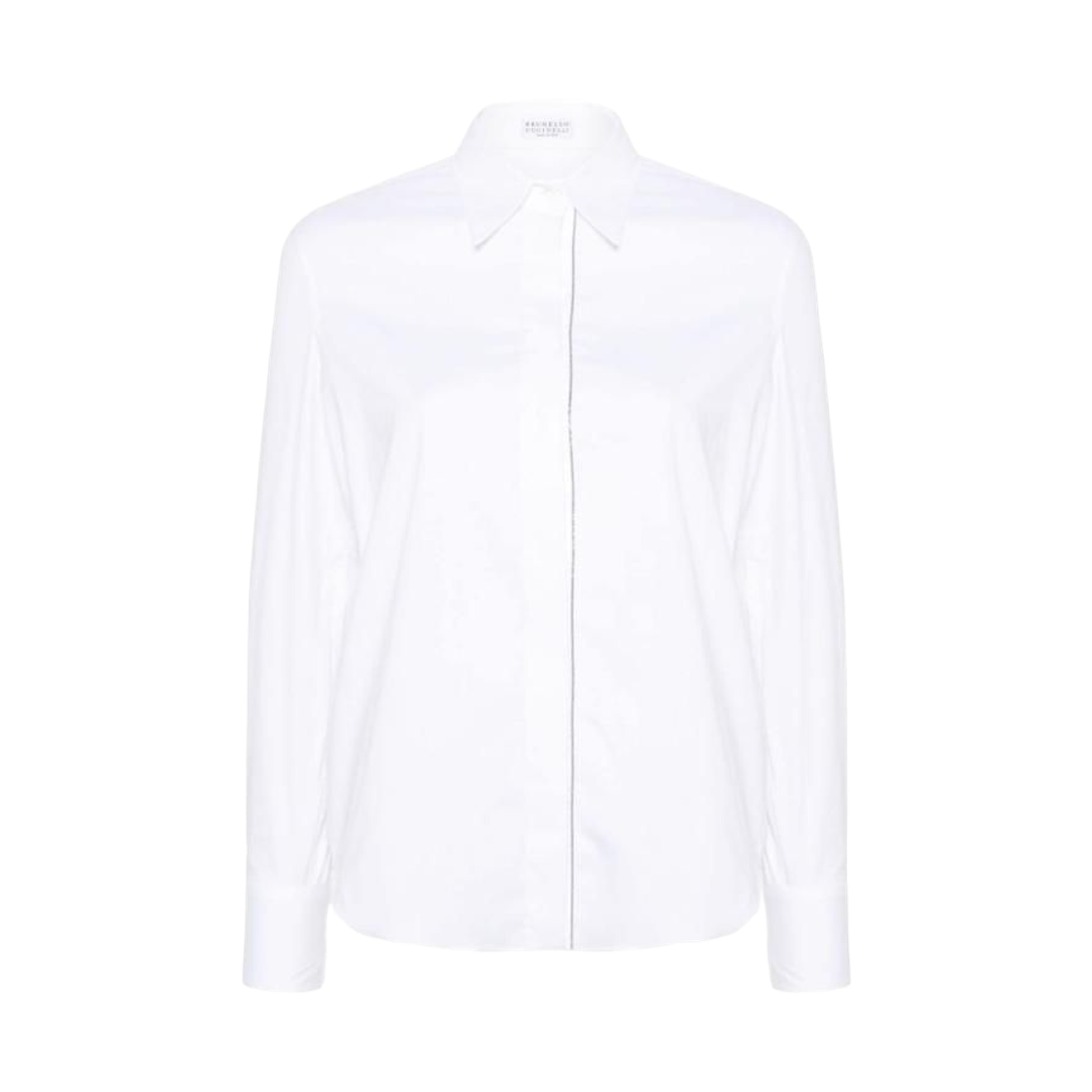 M0091MA606-C159 (W) Brunello Cucinelli Monili Shirt White