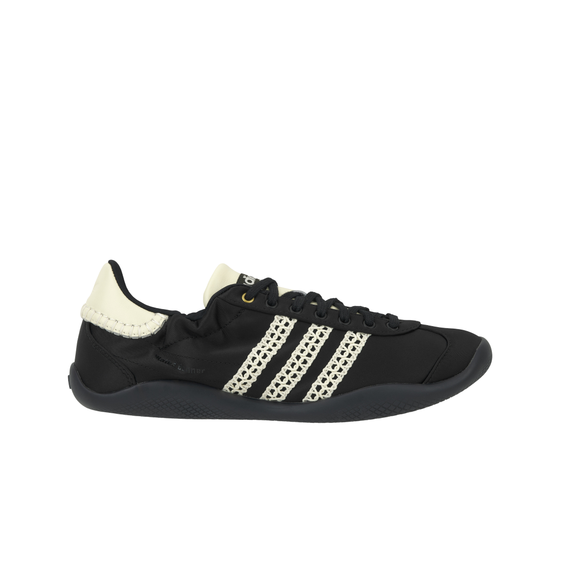 아디다스 x 웨일스 보너 카린타 사틴 코어 블랙 다크 브라운(Adidas x Wales Bonner Karintha Satin Core Black Dark Brown)