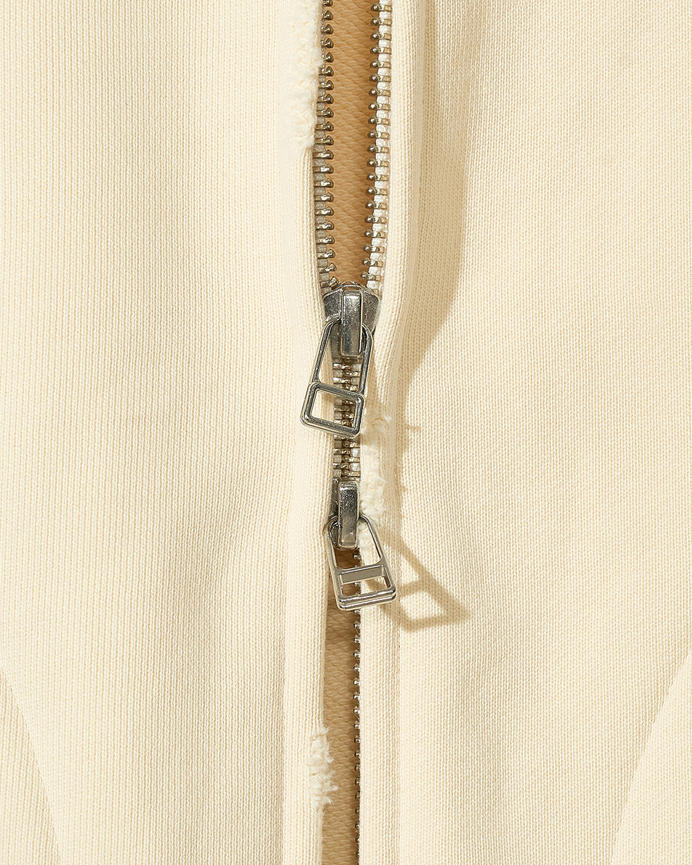 선데이세레머니 베이직 스웻 봄버 자켓 - 아이보리(Sunday Ceremony Basic Sweat Bomber Jacket - Ivory) - 6