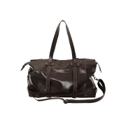 Sunday Ceremony Crack Leather 2Way Tote Bag - Brown