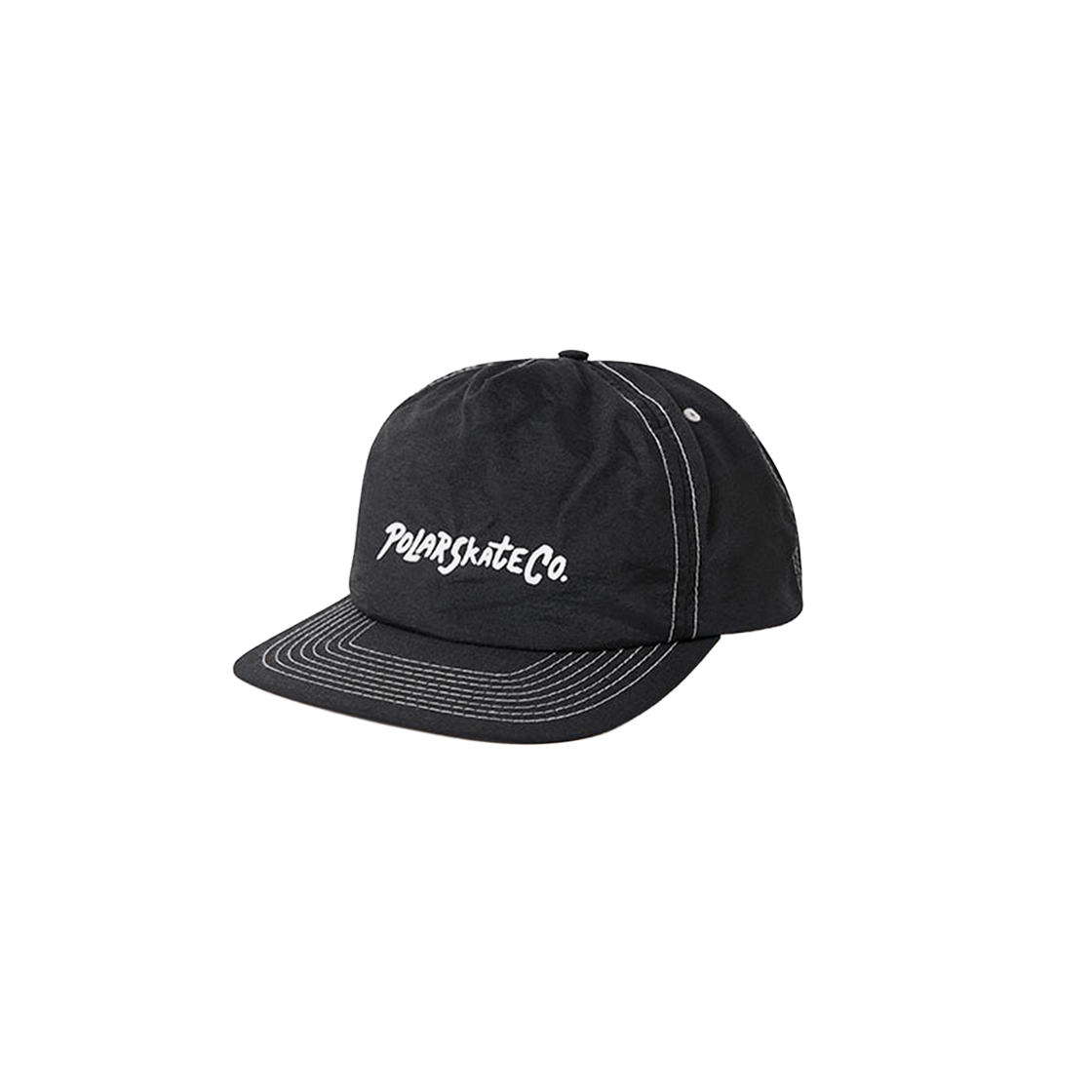 폴라스케이트 서프 로고 얼 캡 블랙(Polar Skate Co. Surf Logo Earl Cap Black)