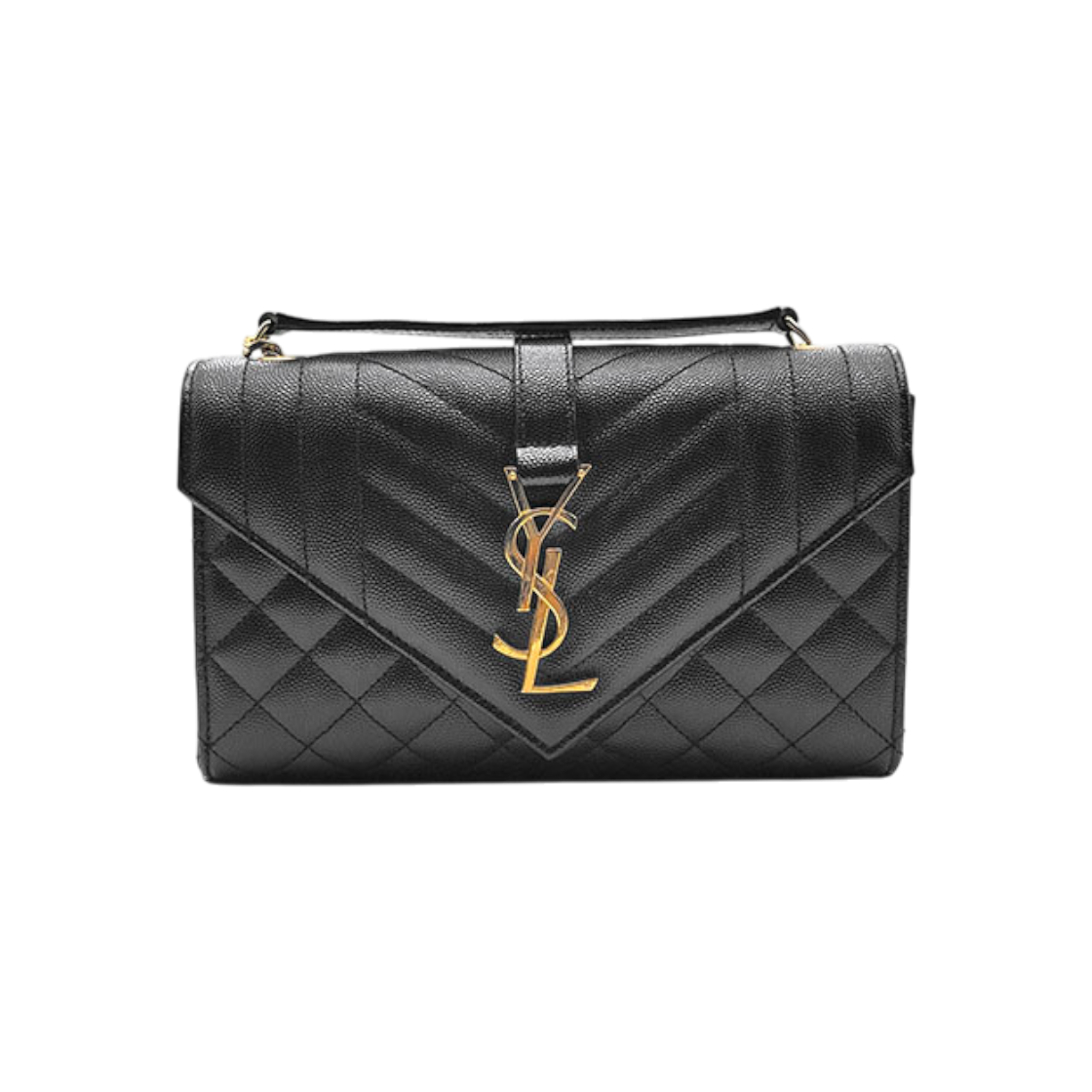 ITLQG22TGI7C Saint Laurent Monogram Envelope Chain Shoulder Bag Small