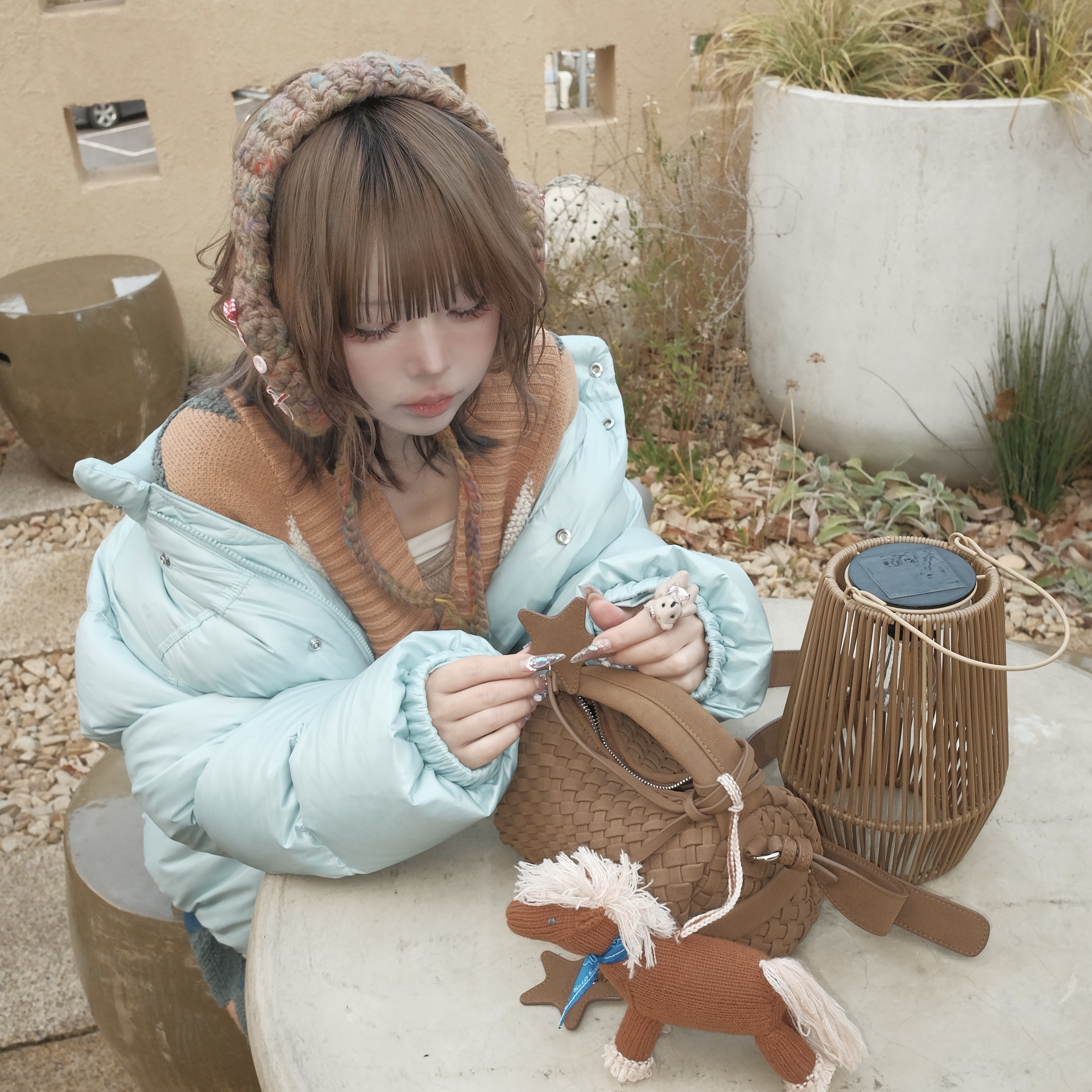 UGG Classic Mini Boots Chestnut 착용 스타일 - 5