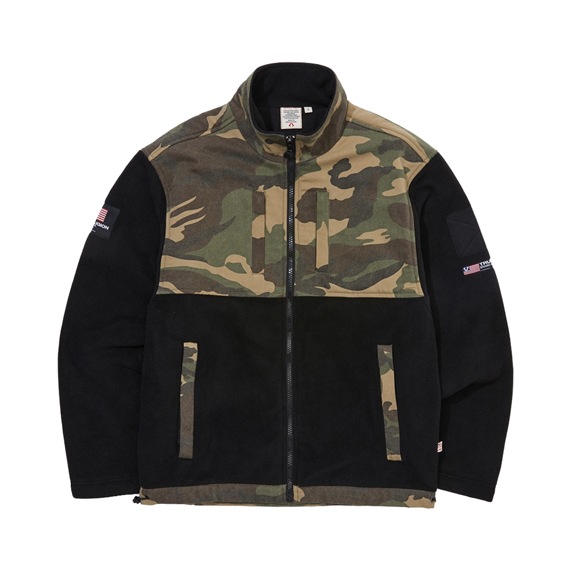트루릴리젼 SOF 블록 플리스 자켓_카모