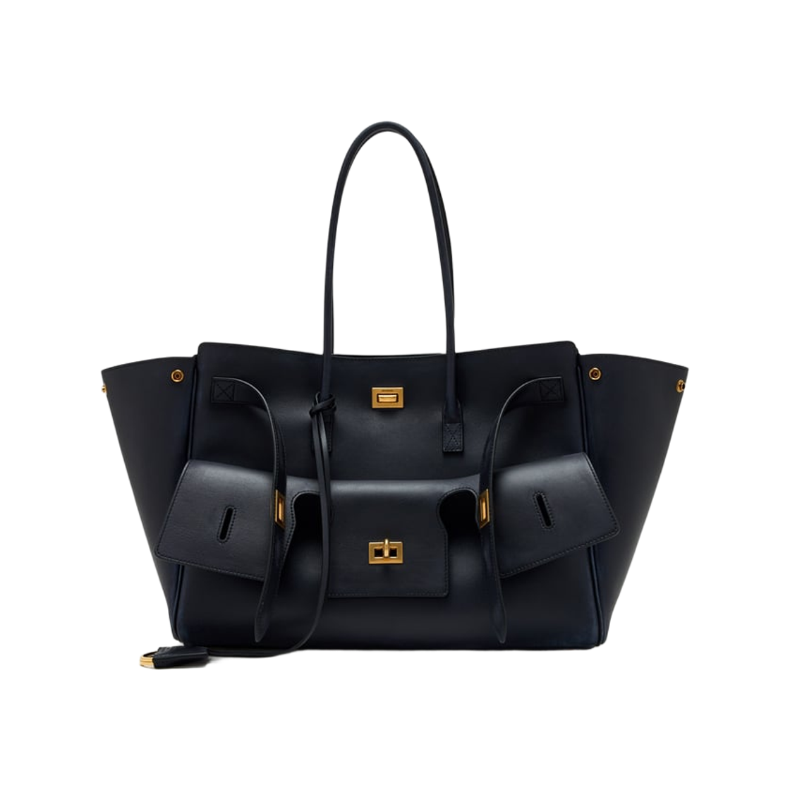 발렌시아가 벨 에어 캐리 올 백 미디움 마린 블루(Balenciaga Bel Air Carry All Bag Medium Marine Blue) - 1