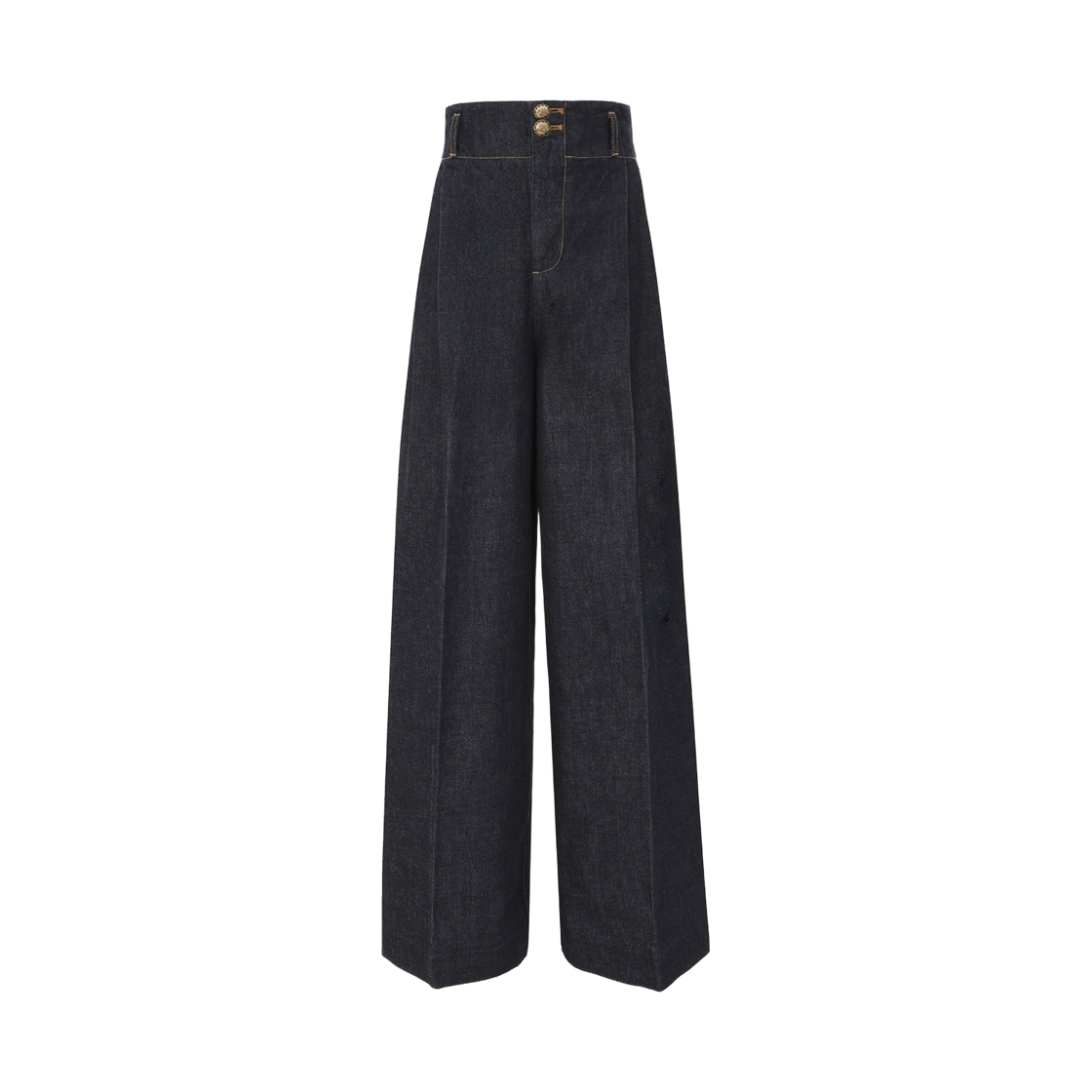(W) 짐머만 힙노틱 데님 테일러드 팬츠 나이트 스카이((W) Zimmermann Hypnotic Denim Tailored Pants Night Sky)
