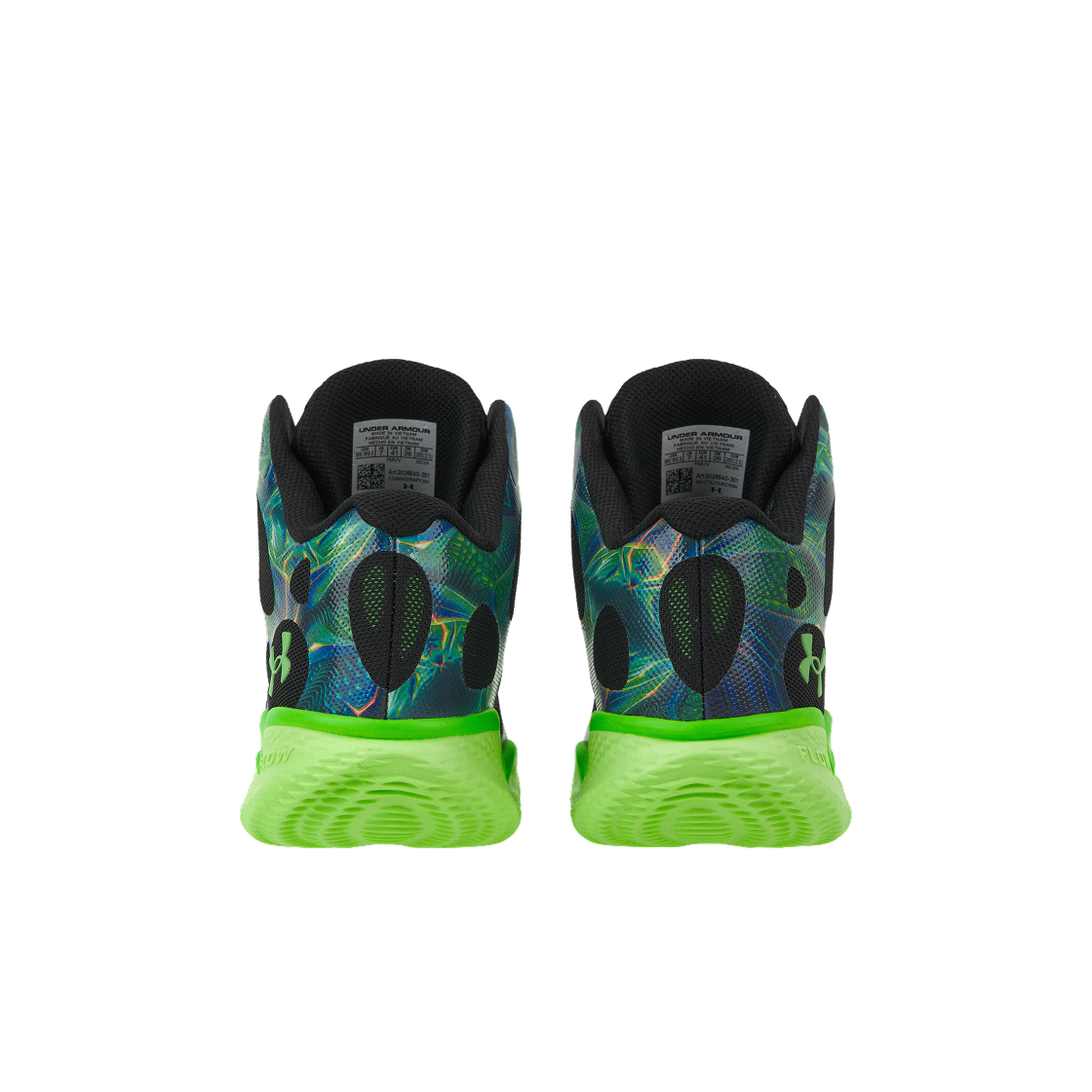 언더아머 커리 스폰 플로트로 엑스트러터레스트리얼 하이퍼 그린 블랙(Under Armour Curry Spawn FloTro Extraterrestrial Hyper Green Black) - 6