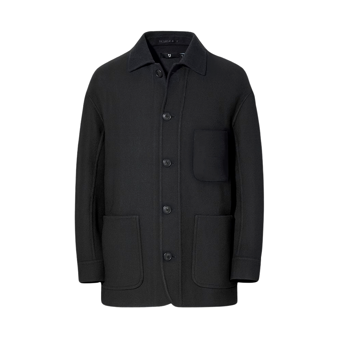 유니클로 +J 울 블렌드 오버사이즈 셔츠 자켓 다크 그레이(Uniqlo +J Wool Blend Oversized Shirt Jacket Dark Gray) - 1
