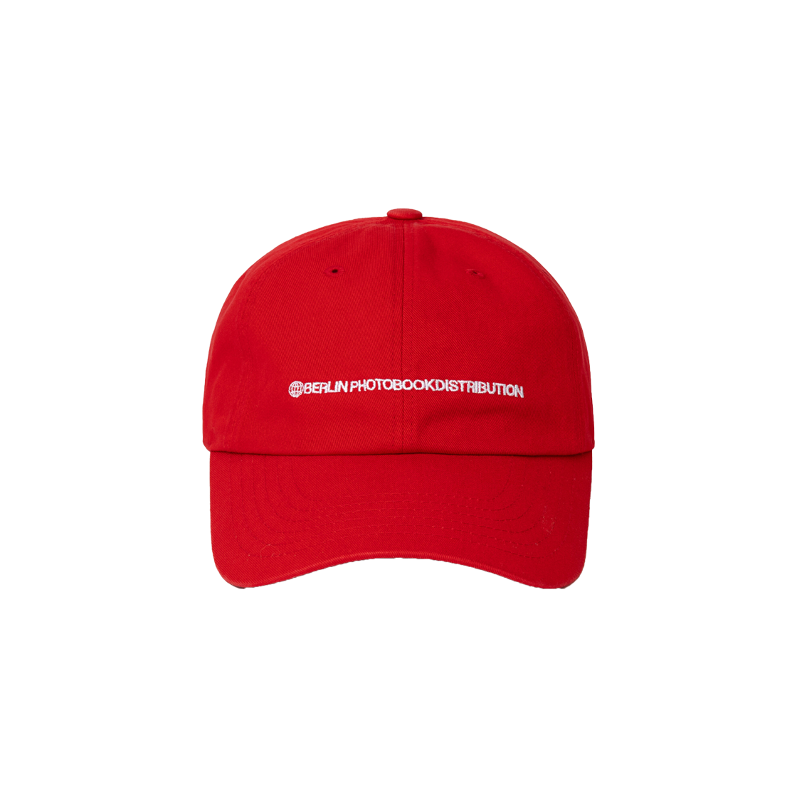ODE-HO-104-BG Berlin Photobook Distribution Logo Cap Red