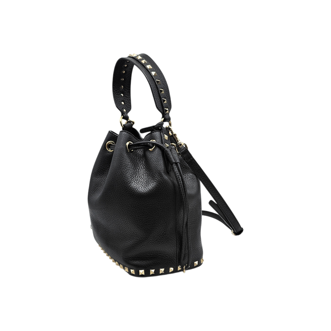 ITSTRBU3MMFV Valentino Rockstud Stamp Alce Small Bucket Bag L518370