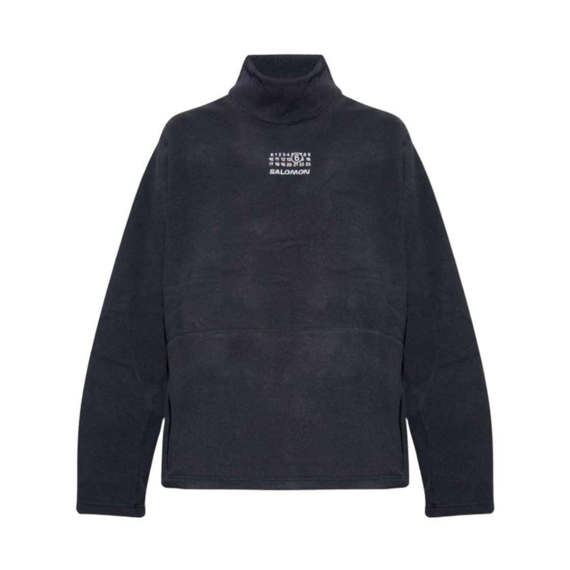 살로몬 x MM6 메종 마르지엘라 테크니컬 플리스 스웨트셔츠 블랙(Salomon x MM6 Maison Margiela Technical Fleece Sweatshirt Black)