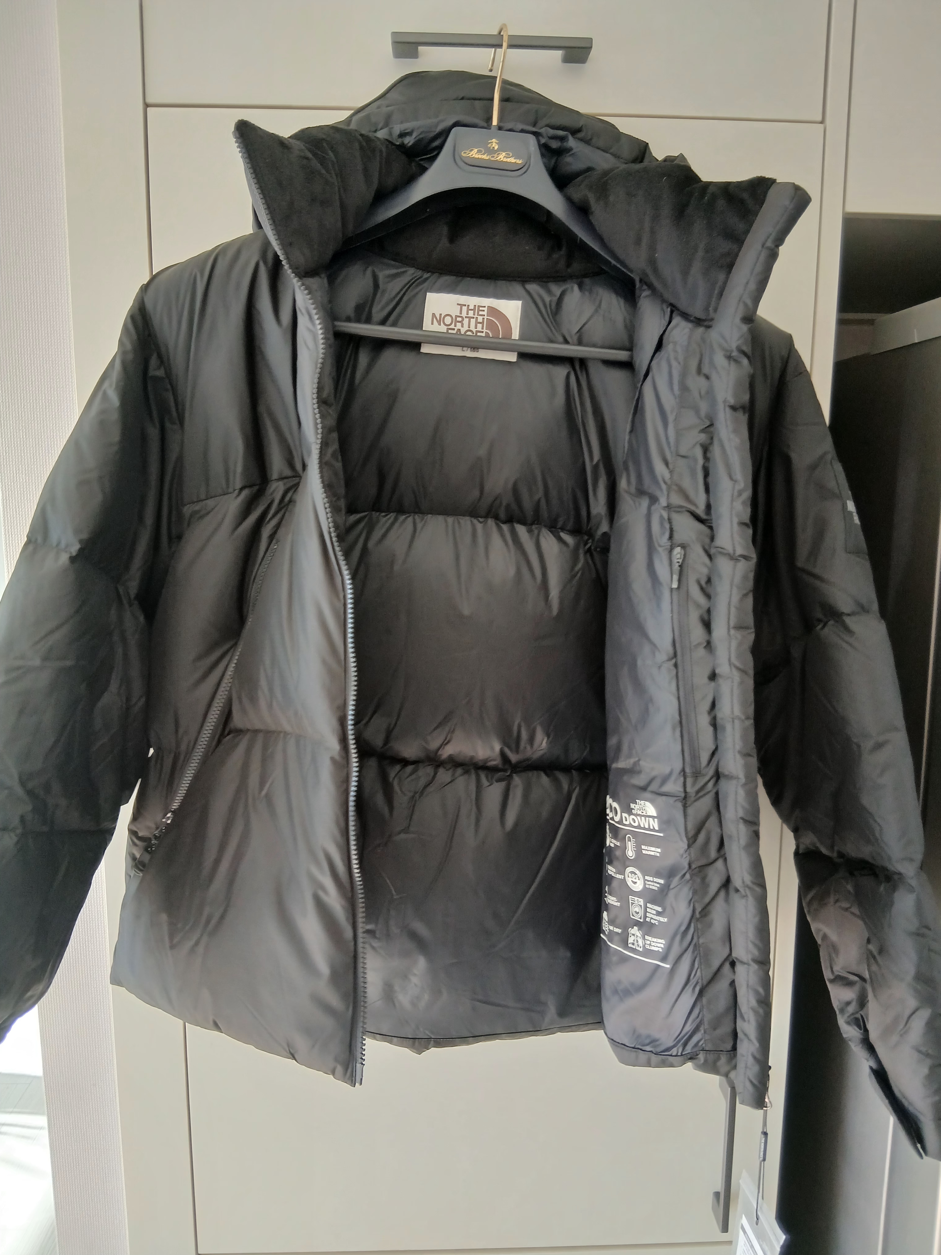 The North Face White Label Project Down Jacket RDS Black - 25FW 착용 스타일 - 3