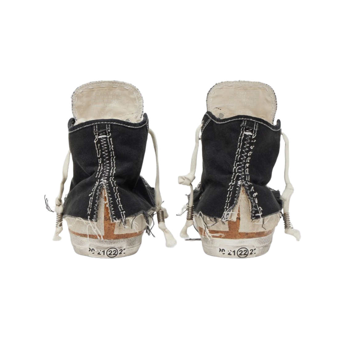 메종 마르지엘라 러브드 투 데스 스니커즈 블루 블랙(Maison Margiela Loved to Death Sneakers Blue Black) - 3