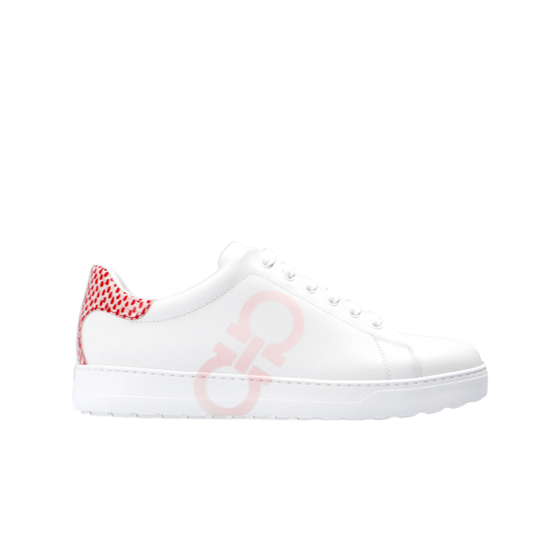 (W) 페라가모 간치니 스니커즈 화이트((W) Ferragamo Gancini Sneakers White)