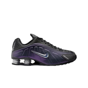 Nike Shox R4 JEWEL QS Black and Metallic Silver