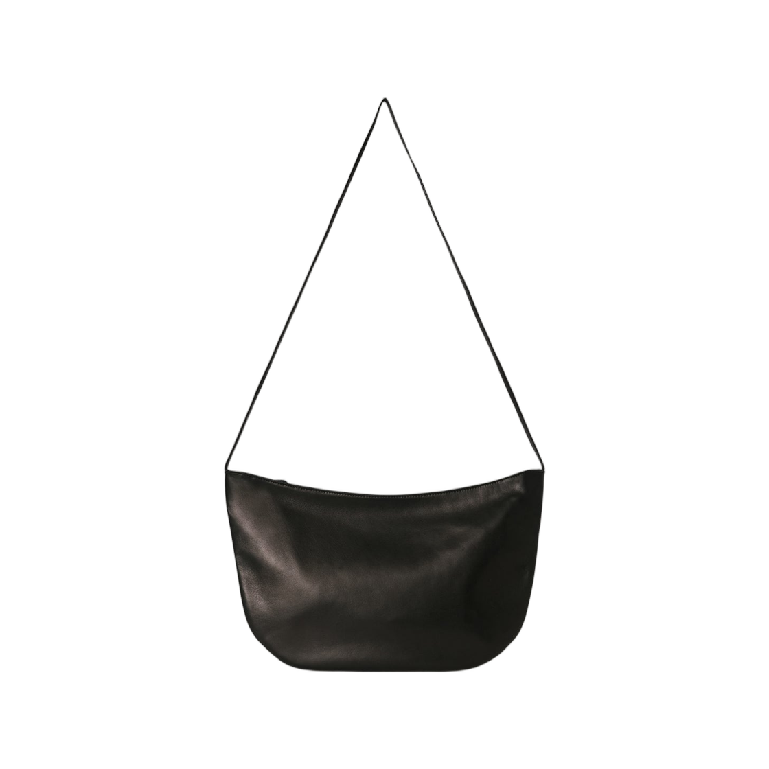 W1884L614BAS The Row EW Izzy Bag in Leather Black