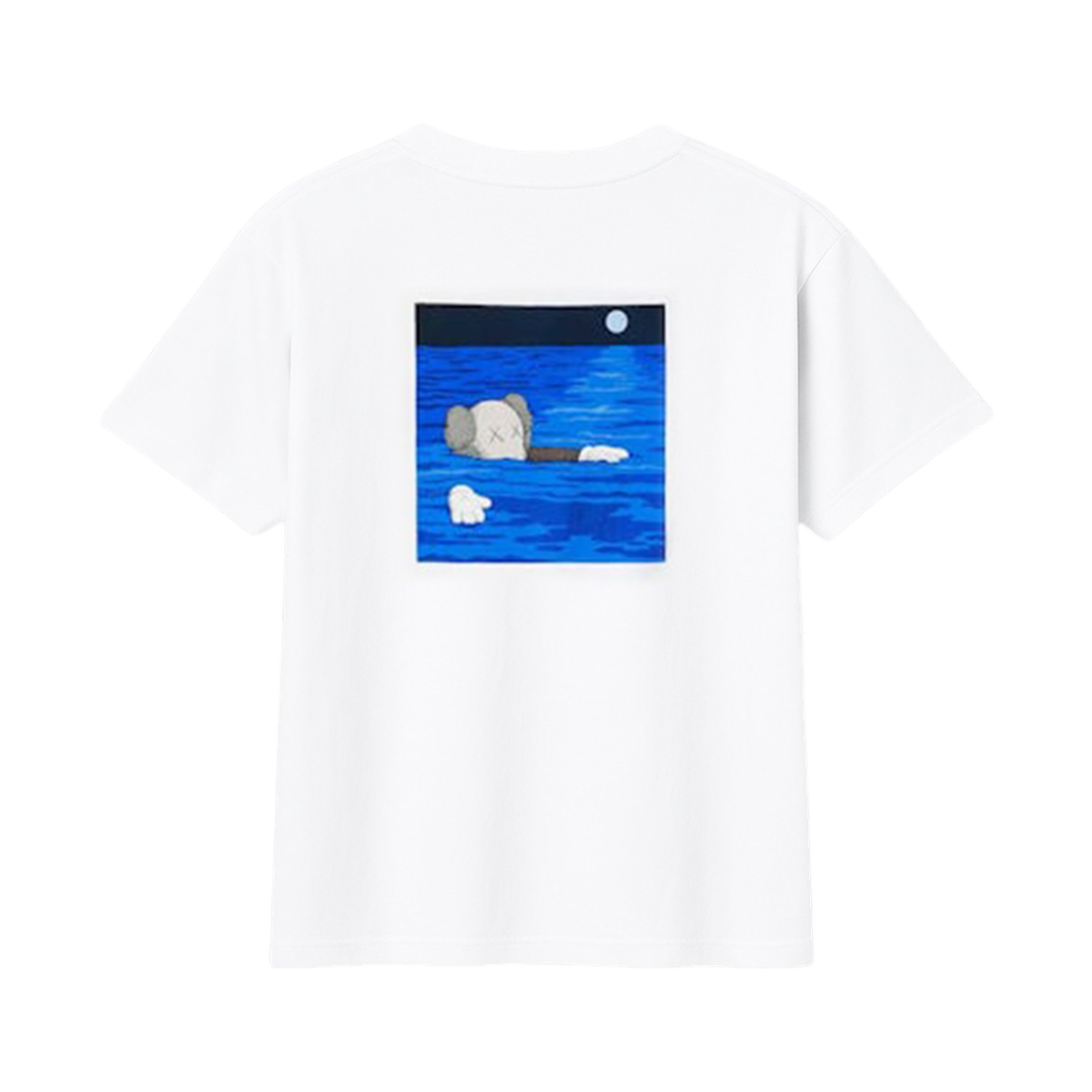 (키즈) 유니클로 UT x 카우스 숏슬리브 그래픽 티셔츠 화이트((Kids) Uniqlo UT x Kaws Short Sleeve Graphic T-Shirt White) - 1