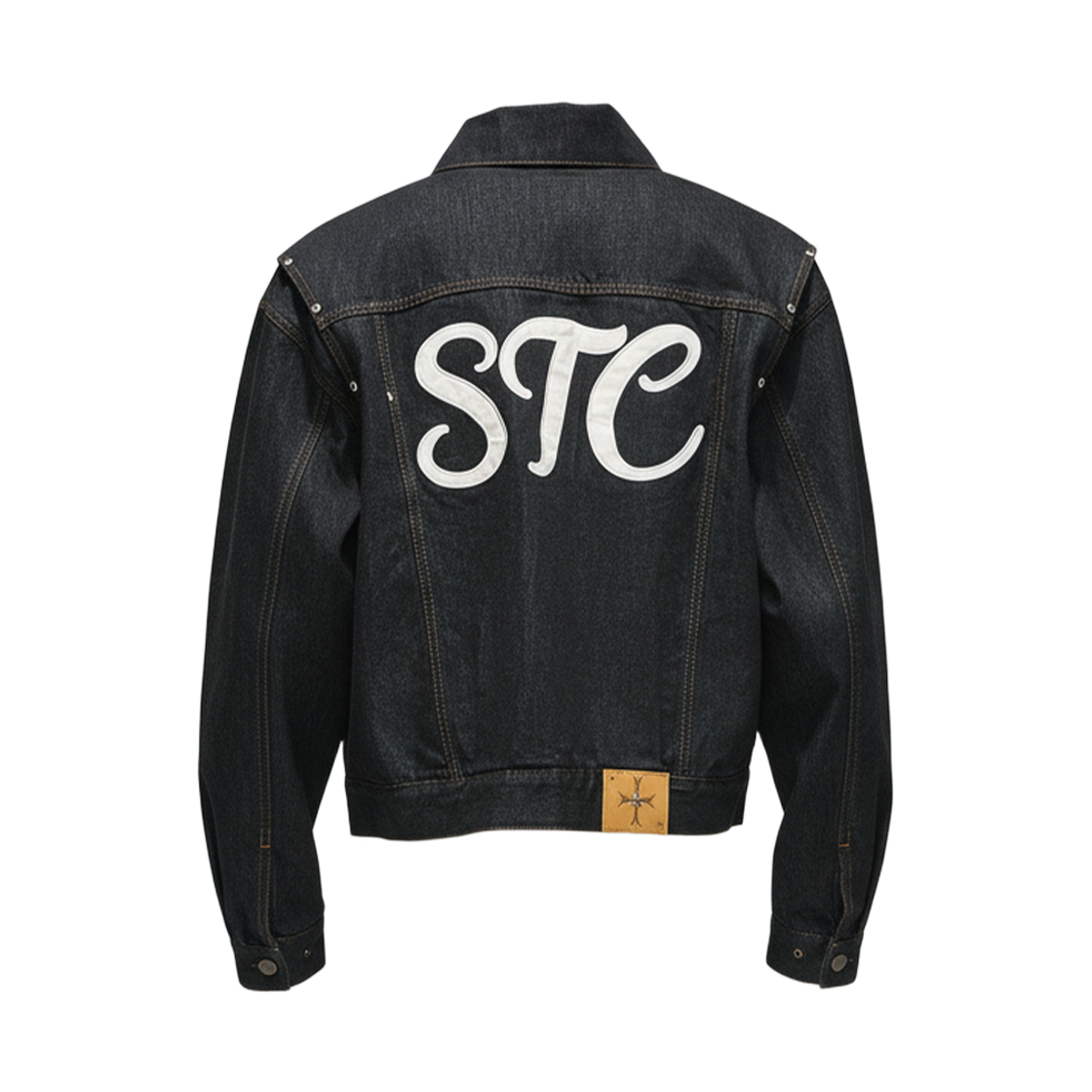 스팁 STC *크롭 셀비지 데님 자켓(STEEPC STC*Crop Selvage Denim Jacket)