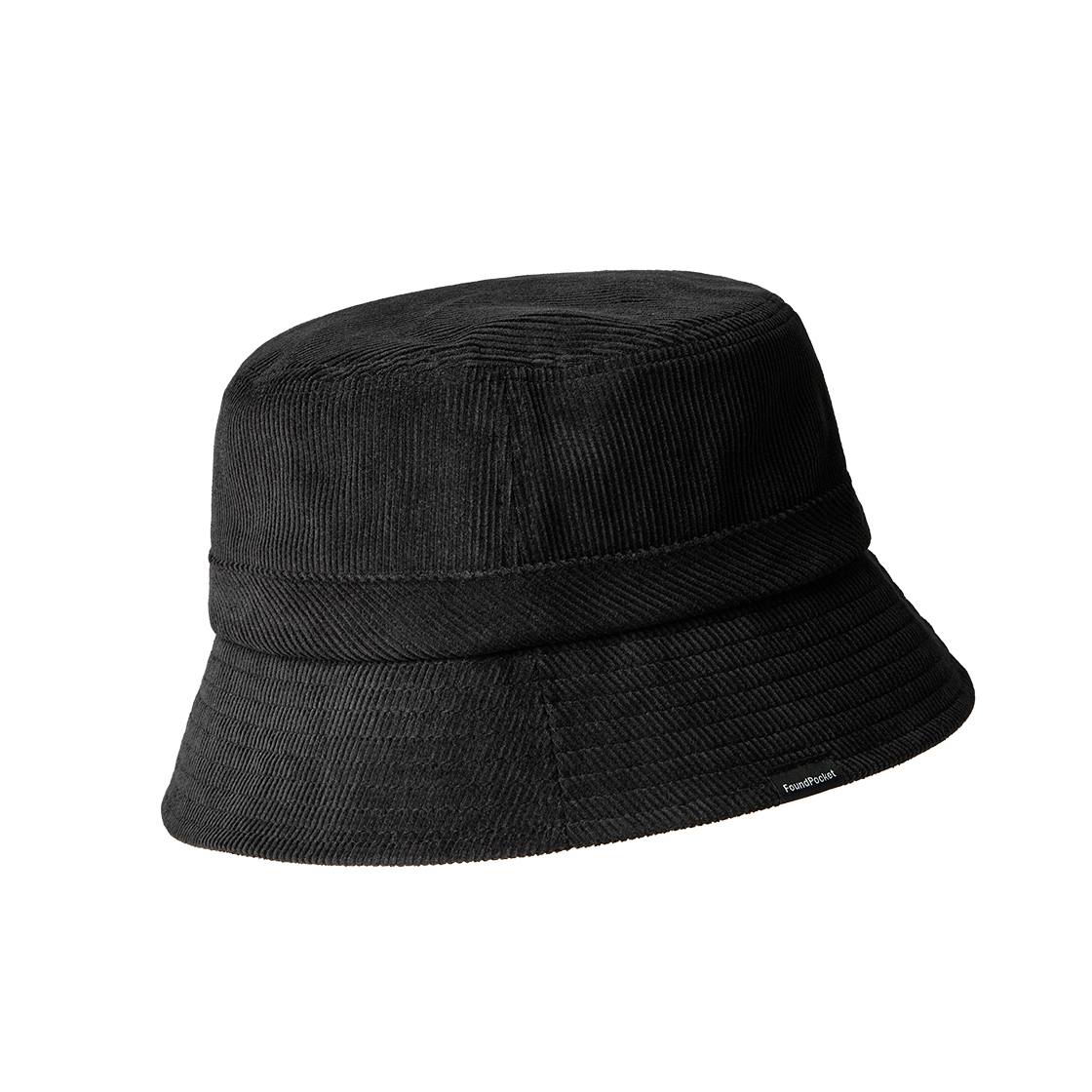 파운드포켓 릿지 코듀로이 버킷햇 블랙(Foundpocket Ridge Corduroy Bucket Hat Black) - 2