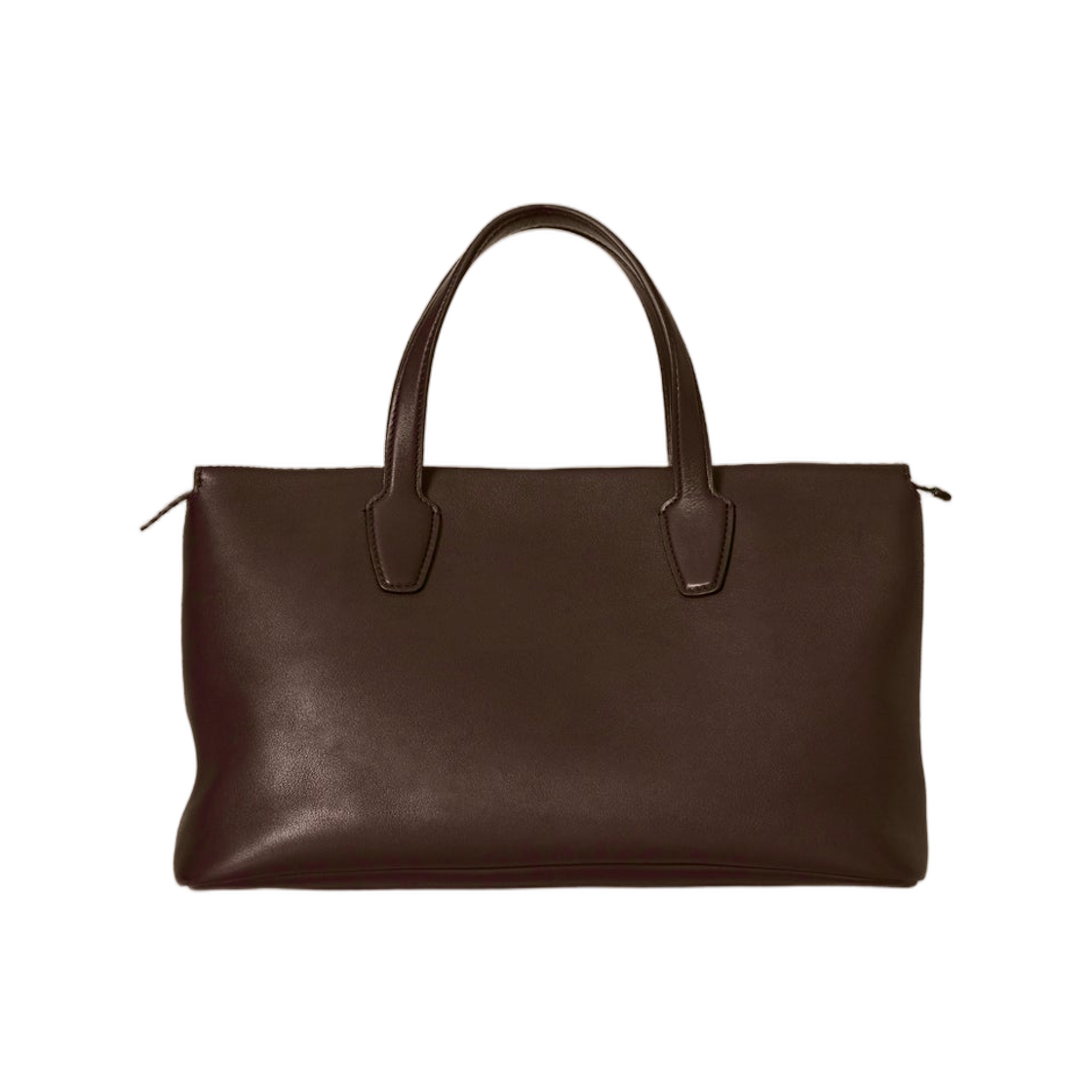 W1909L72DEOS The Row Marcel Bag in Leather Deep Brown