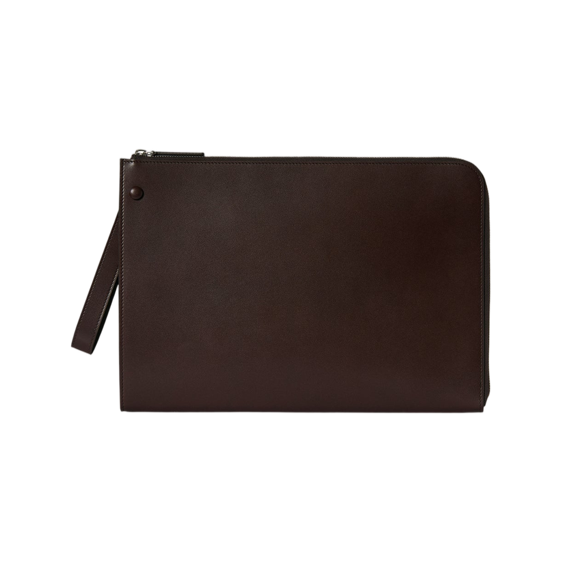 더 로우 라지 포트폴리오 리스틀릿 레더 아마란토(The Row Large Portfolio Wristlet in Leather Amaranto) - 1