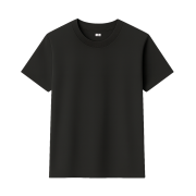(W) Uniqlo U Crewneck T-Shirt Black - KR