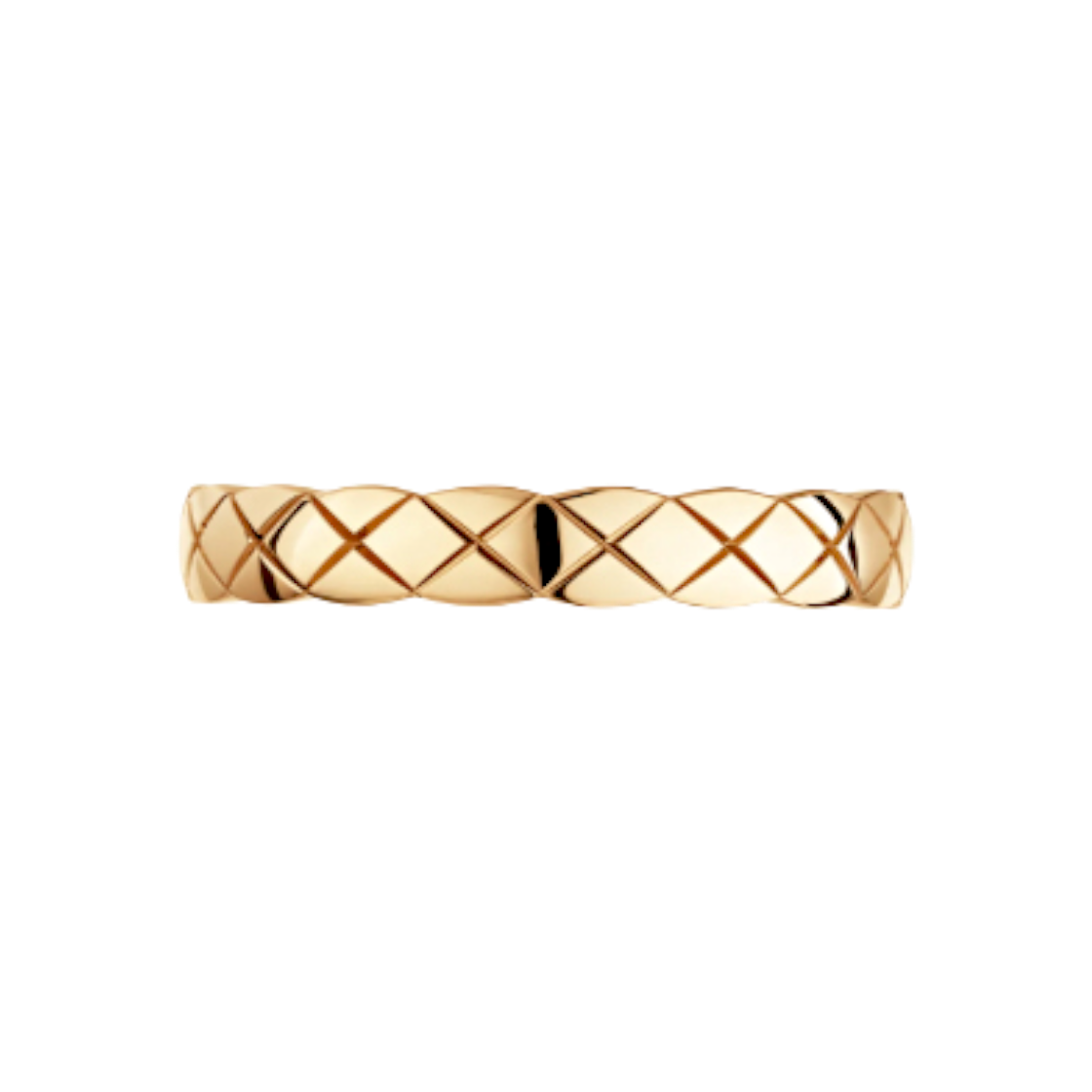 샤넬 코코 크러쉬 링 미니 베이지 골드 48호 J11785(Chanel Coco Crush Mini Ring in Beige Gold, Size 48 J11785)
