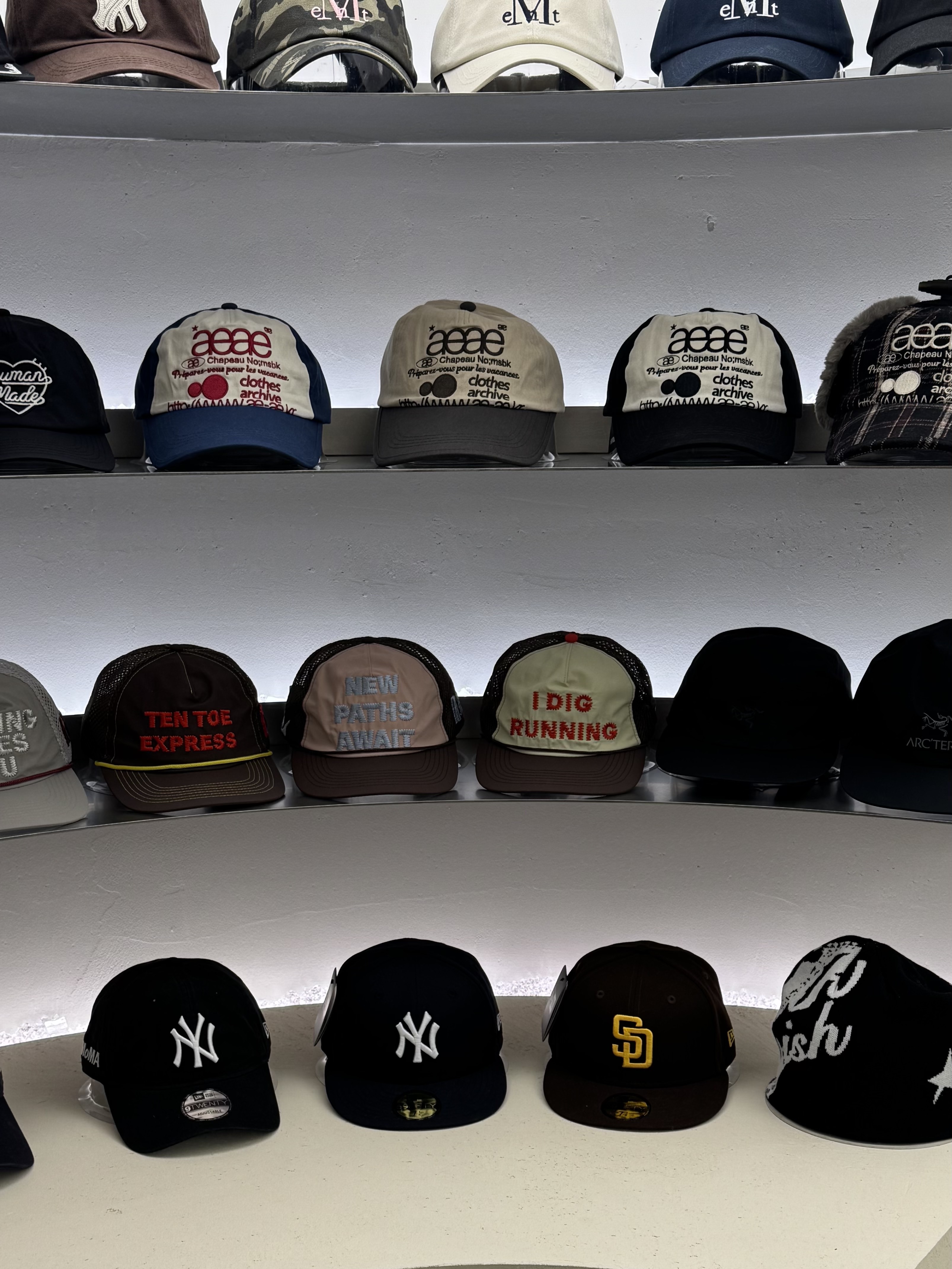 Human Made 5 Panel Nylon Cap Black 착용 스타일 - 2