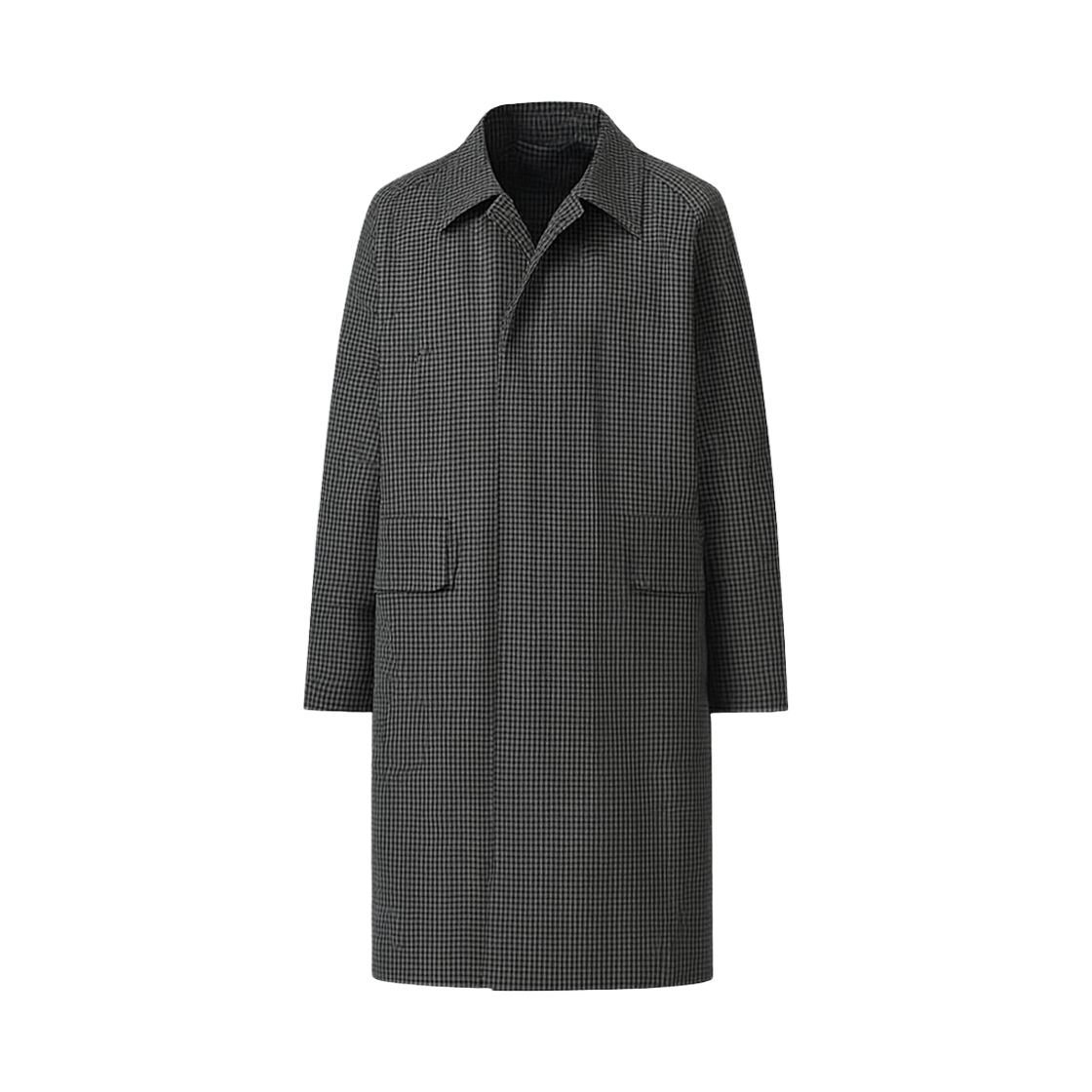 (W) 유니클로 U 싱글 브레스트 코트 그레이 - KR((W) Uniqlo U Single Breasted Coat Gray - KR) - 1