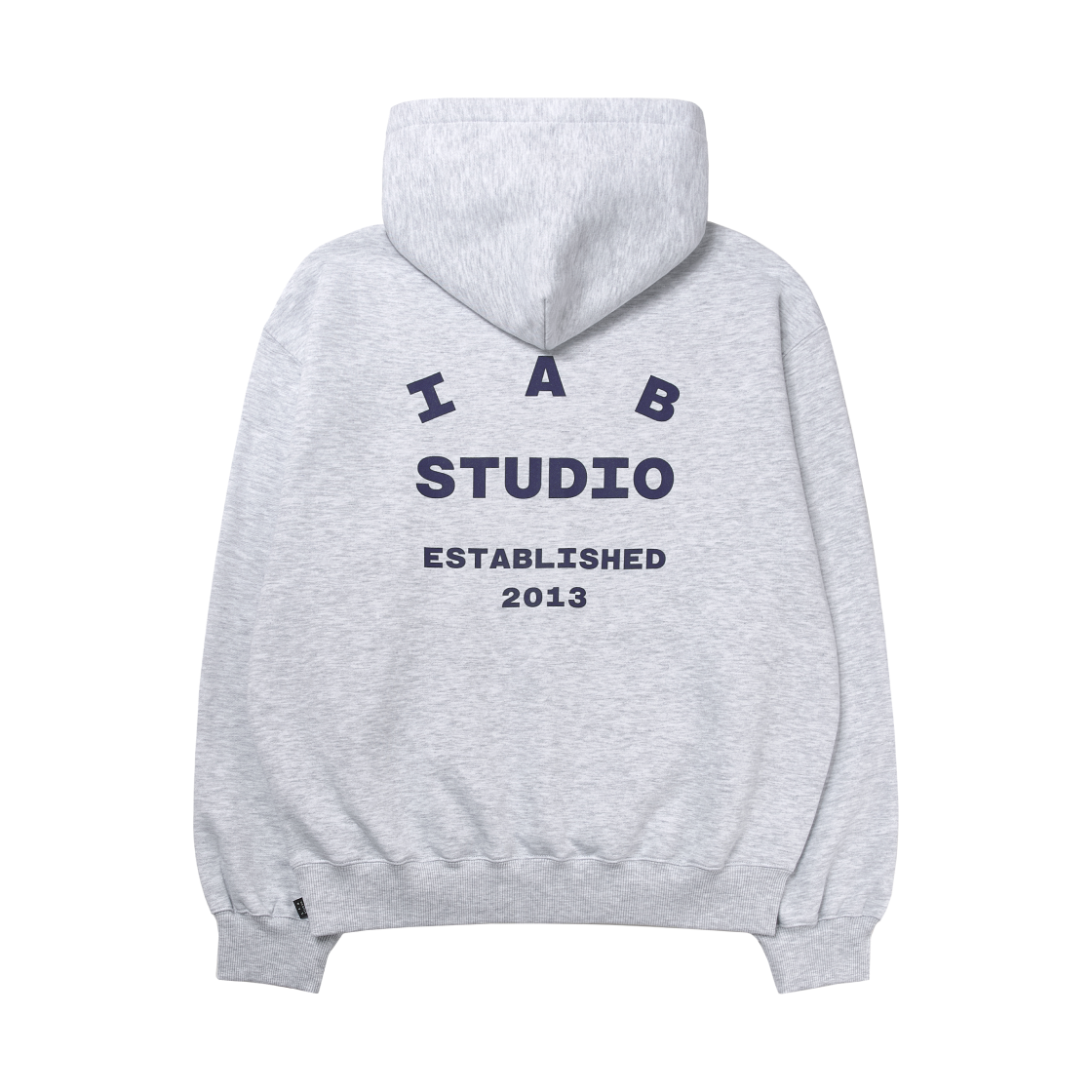 아이앱 스튜디오 25 후드 라이트 그레이 네이비(IAB Studio 25 Hoodie Light Gray Navy)