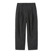 Customellow Hed Mayner Wool Curved Pants Gray