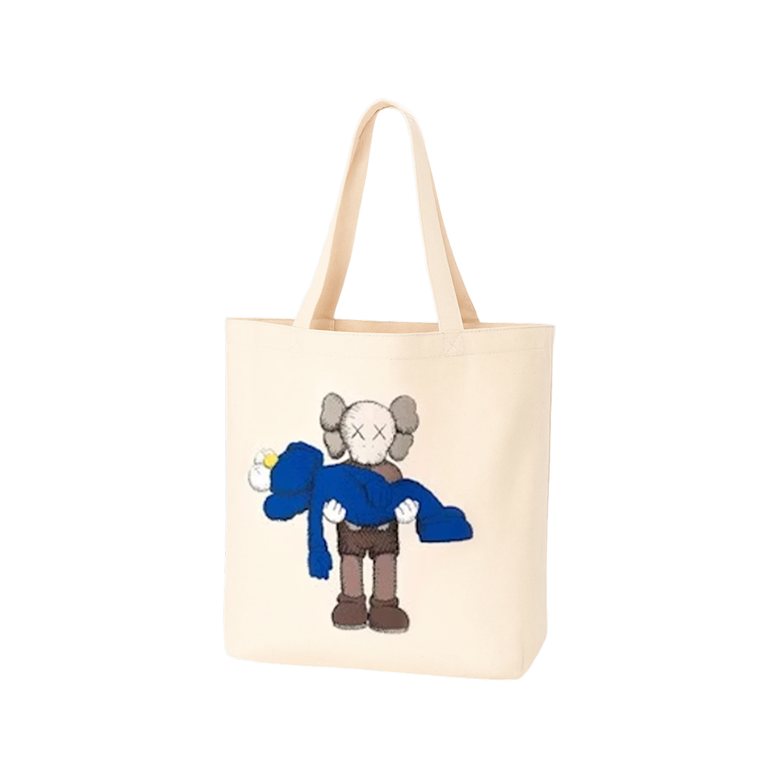 유니클로 x 카우스 토트백 화이트(Uniqlo x Kaws Tote Bag White)