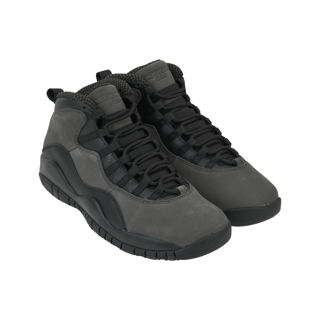 조던 10 레트로 쉐도우 차레드 그레이 앤 블랙(Jordan 10 Retro Shadow Charred Grey and Black) - 4