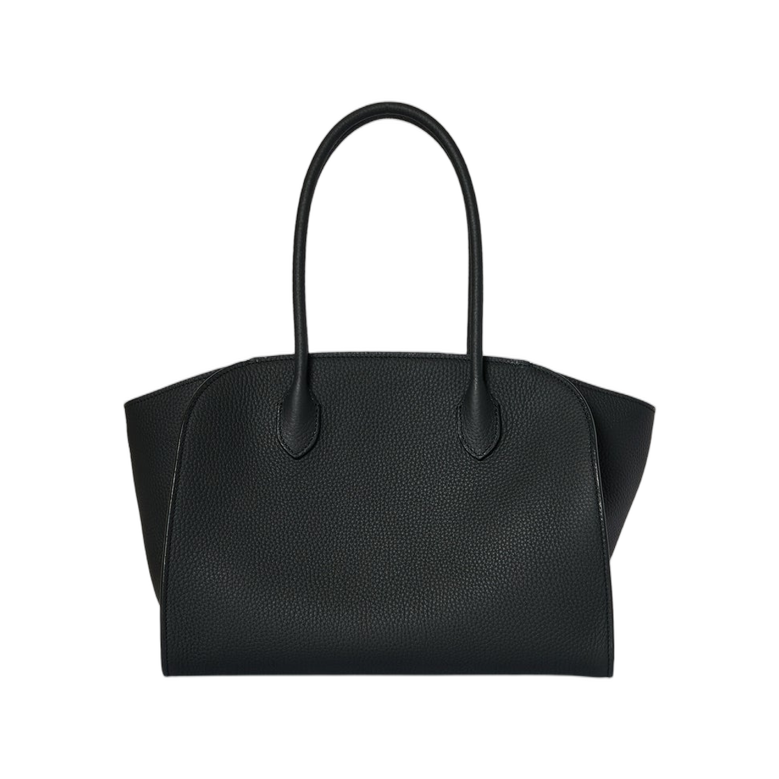 W1802L133DRIS The Row Marlo 12 Bag in Leather Dark Pine