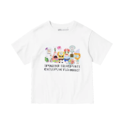 (Kids) Uniqlo UT x CPFM x SpongeBob Graphic T-Shirt A White - KR