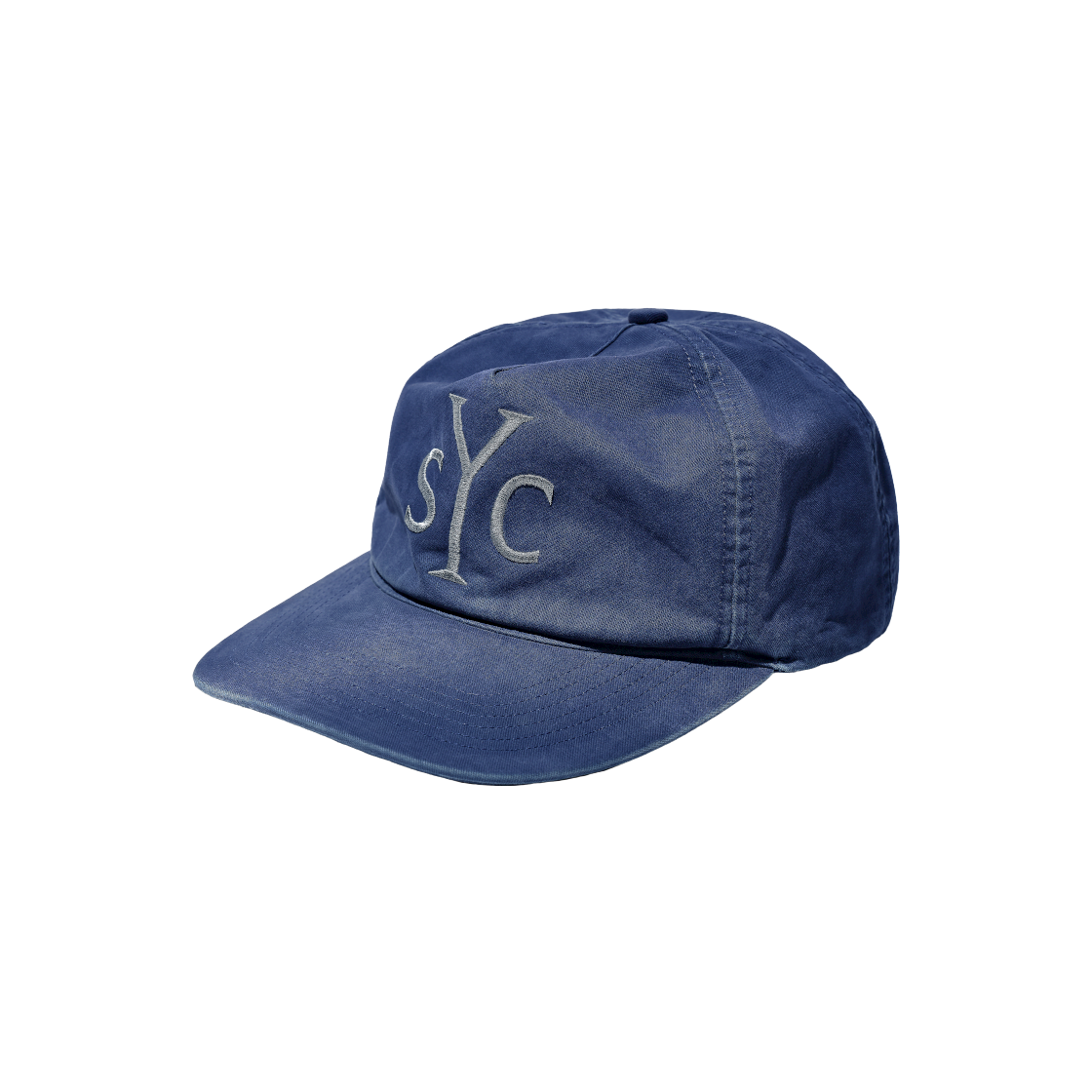 선데이세레머니 SYC 로고 5패널 코튼 캡 - 블루(Sunday Ceremony Syc Logo 5 Panel Cotton Cap - Blue)