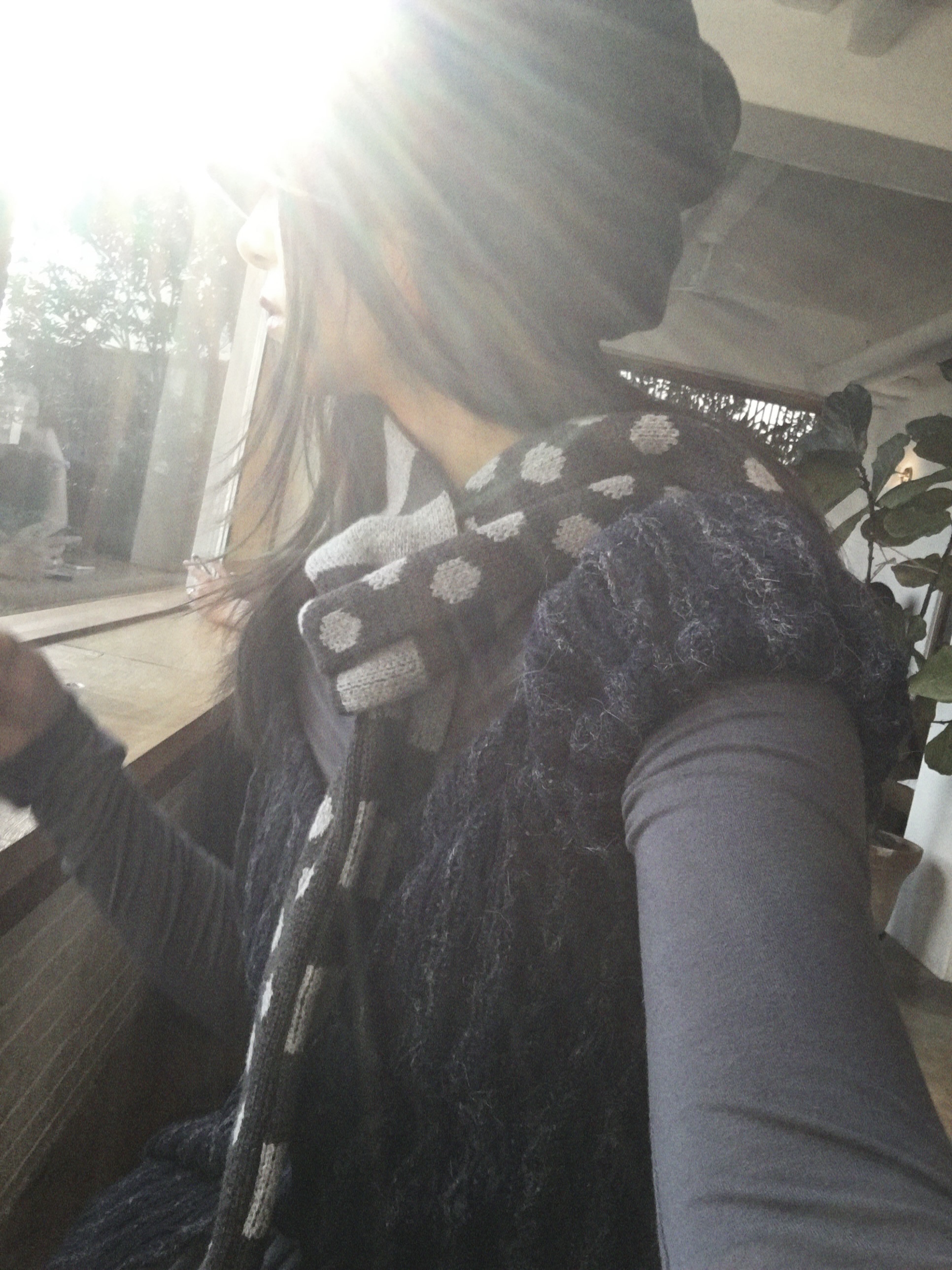 Coyseio Draping Dress Blue Grey 착용 스타일 - 1