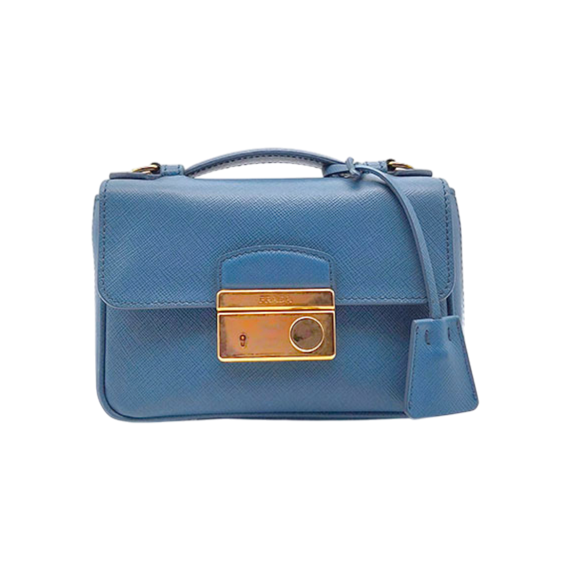 ITI8S6BHEC6U Prada Saffiano Peonia Mini Crossbody Bag (BT0963) L390466