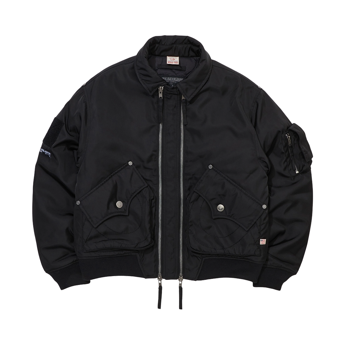 트루릴리젼 포어스 N2B 자켓_블랙(True Religion Force N2B Jacket_Black)