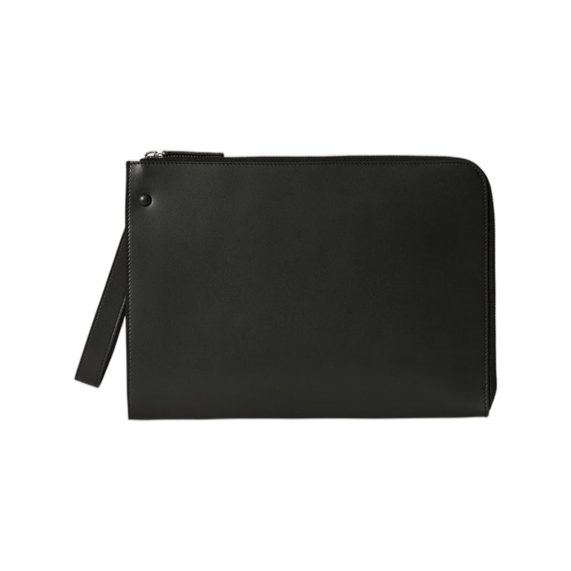 더 로우 미디움 포트폴리오 리스틀릿 레더 다크 파인(The Row Medium Portfolio Wristlet in Leather Dark Pine)