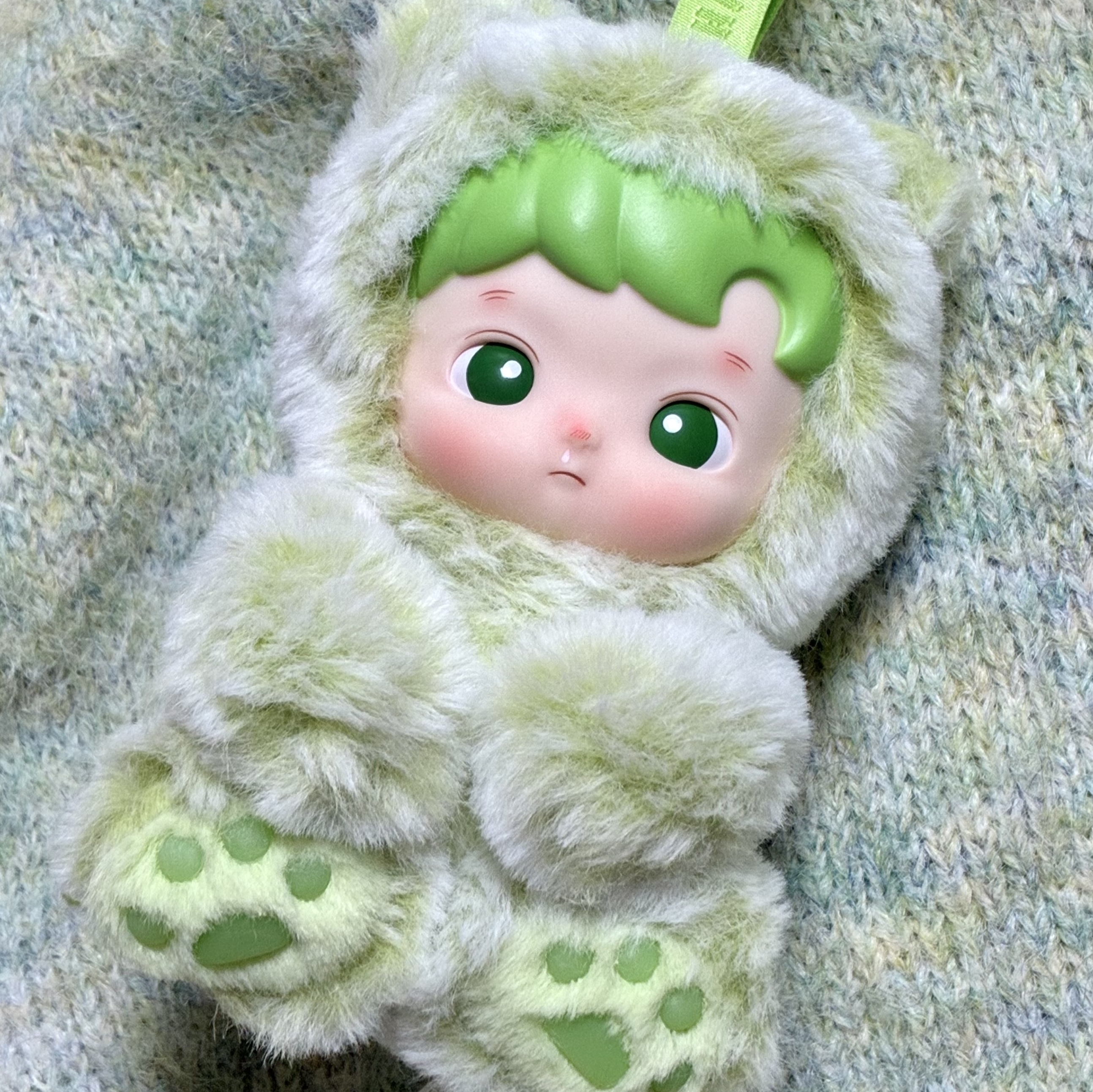 Pop Mart Hacipupu Gummy Bear Series Vinyl Plush Pendant (6 Blind Boxes) 착용 스타일 - 2